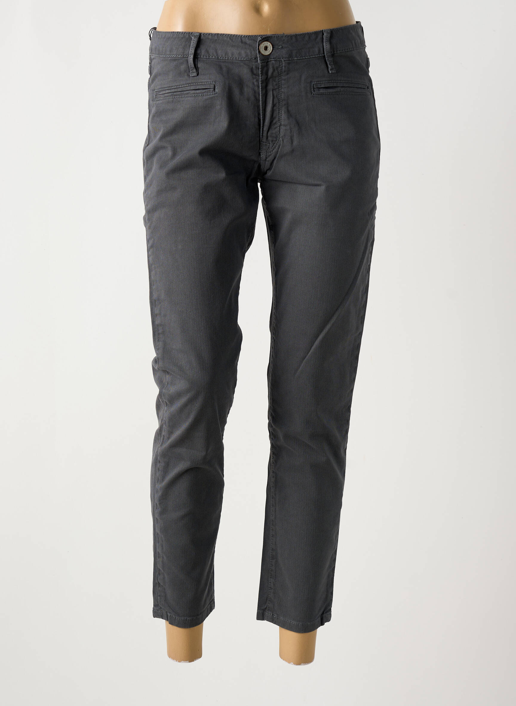 7/8 kelnės tamprumas normala dydis pilka DENIM STUDIO moteris