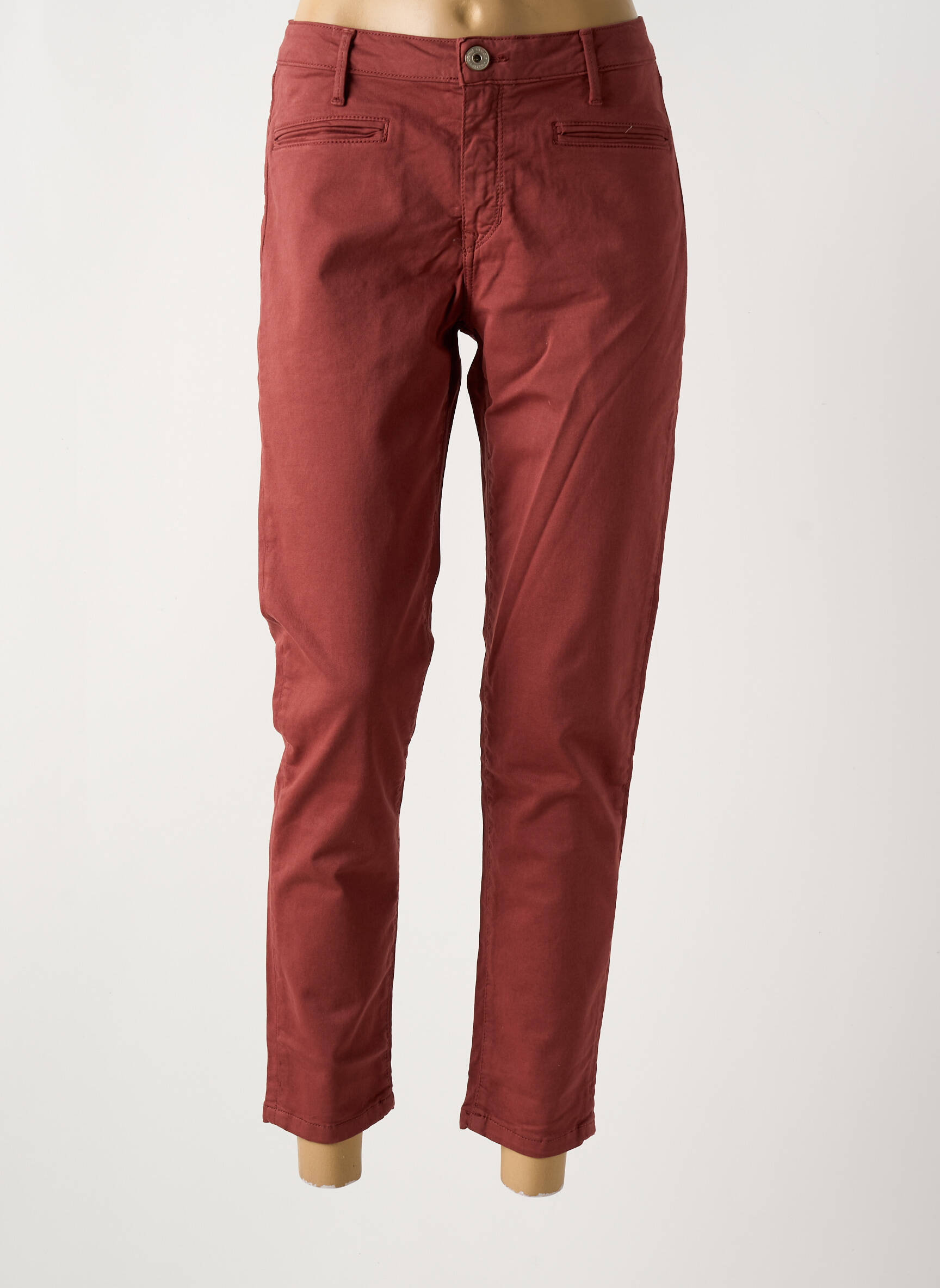 7/8 kelnės tamprumas normala dydis raudona DENIM STUDIO moteris