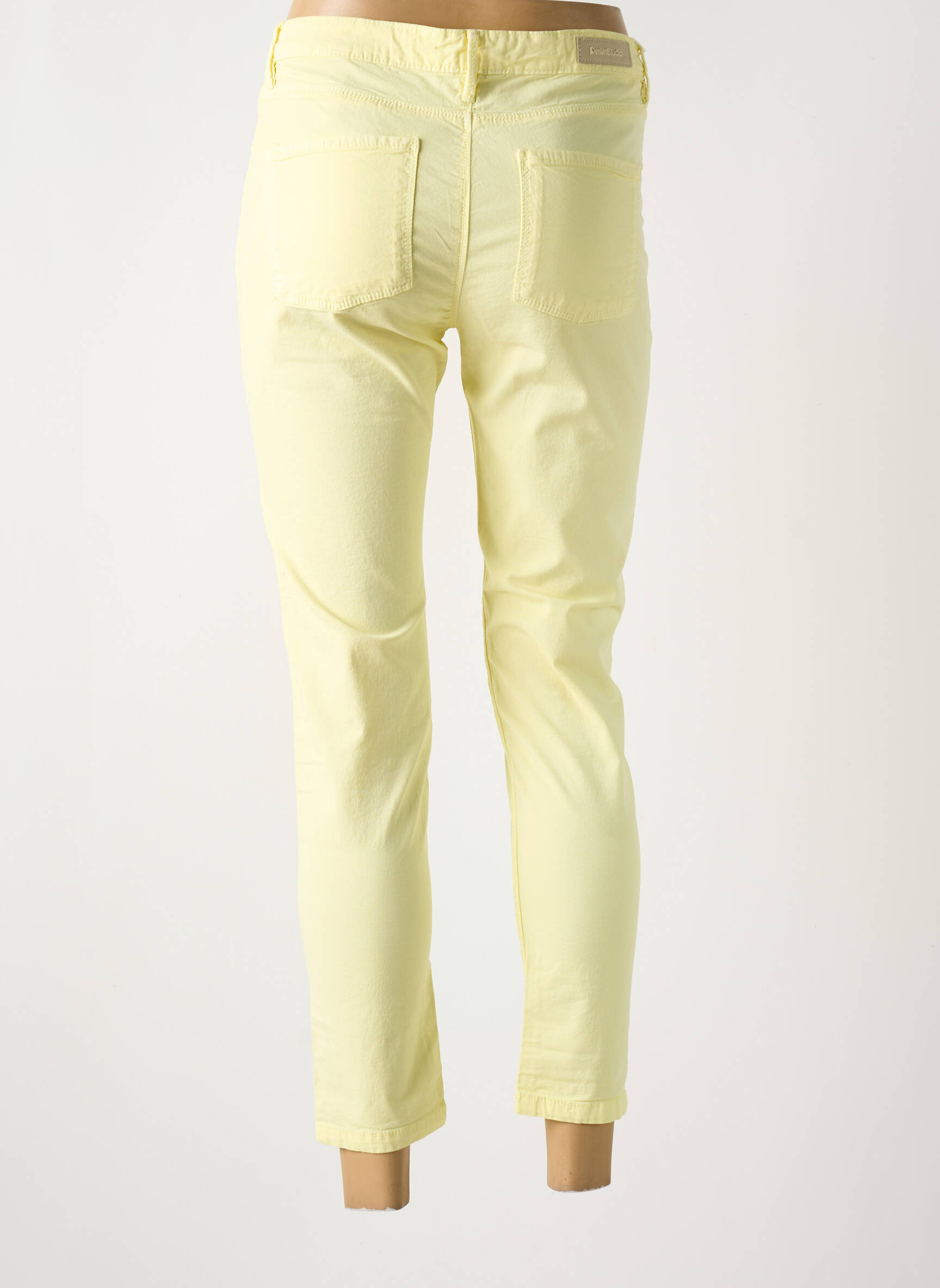 7/8 kelnės tamprumas normala dydis geltona DENIM STUDIO moteris