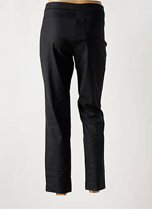 7/8 kelnės uždarymas su užtrauktuku po mygtuku uždengimu juodas DENIM STUDIO moteris