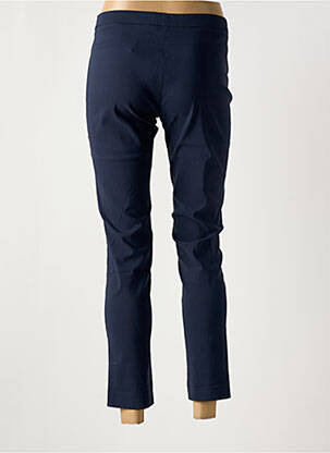 7/8 kelnės uždarymas su užtrauktuku po mygtuku uždengimu mėlyna DENIM STUDIO moteris