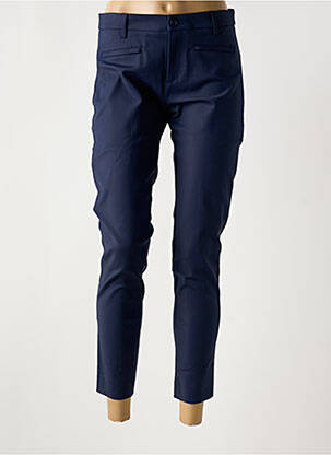 Pusilgių kelnių kišenės mėlyna DENIM STUDIO moteris