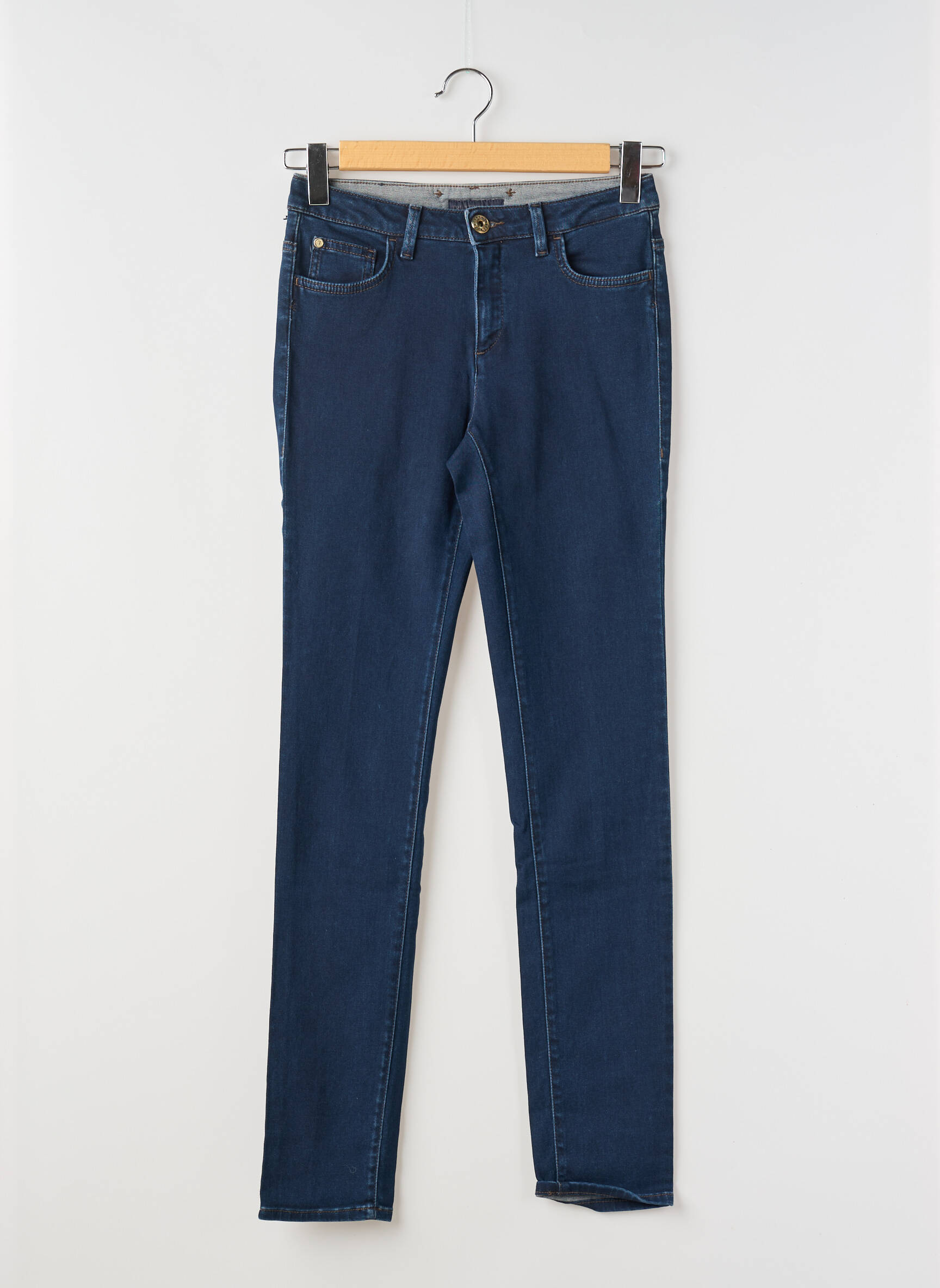 Lieknos džinsai tamprumas normala dydis mėlyna TRUSSARDI JEANS moteris