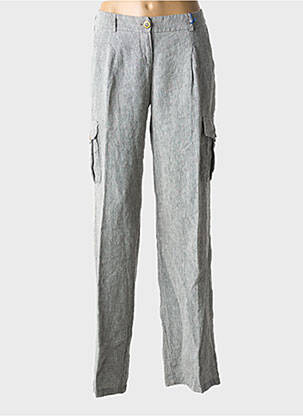 Kargo kelnė tiesi kirpimas normala dydis pilka TRUSSARDI JEANS moteris