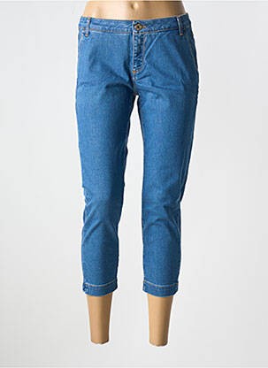 Pusilgių kelnių tamprumas normala dydis mėlyna TRUSSARDI JEANS moteris