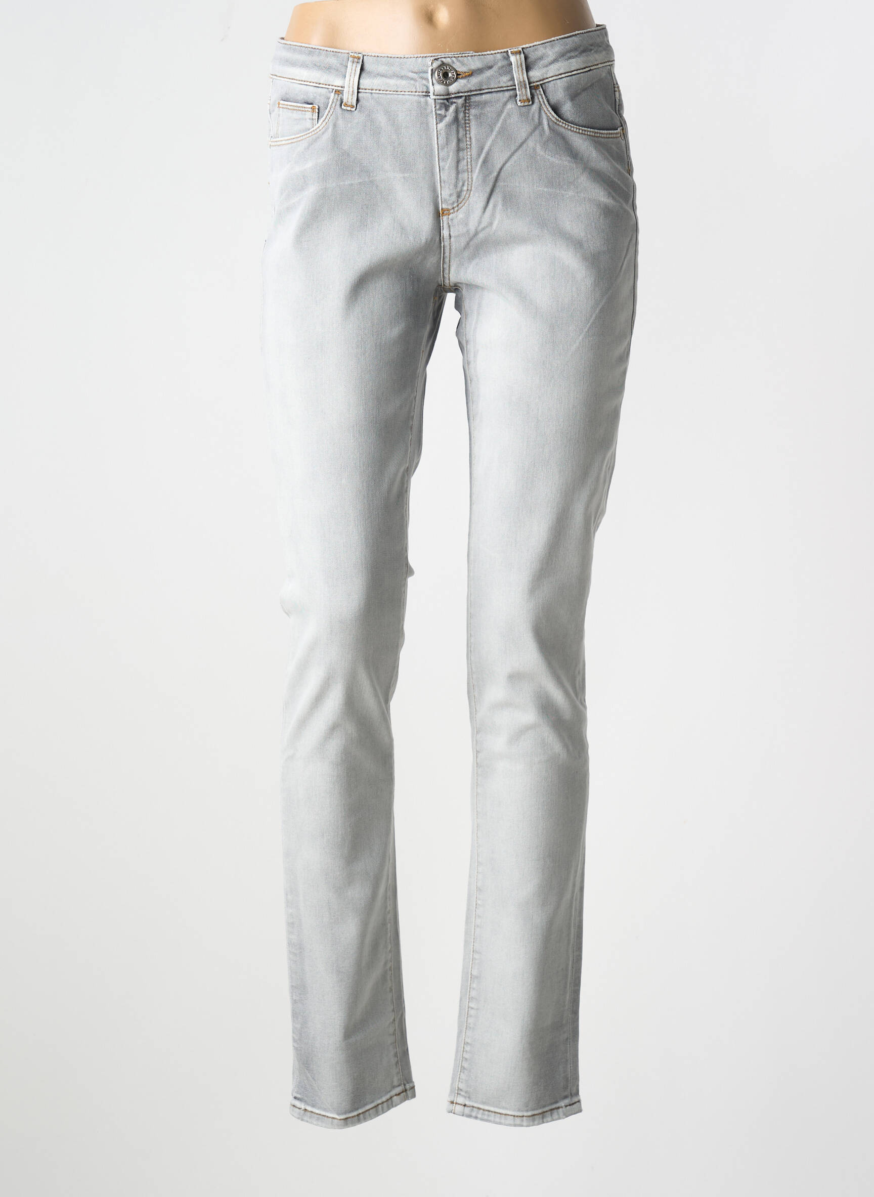 Lieknos džinsai tamprumas normala dydis pilka TRUSSARDI JEANS moteris