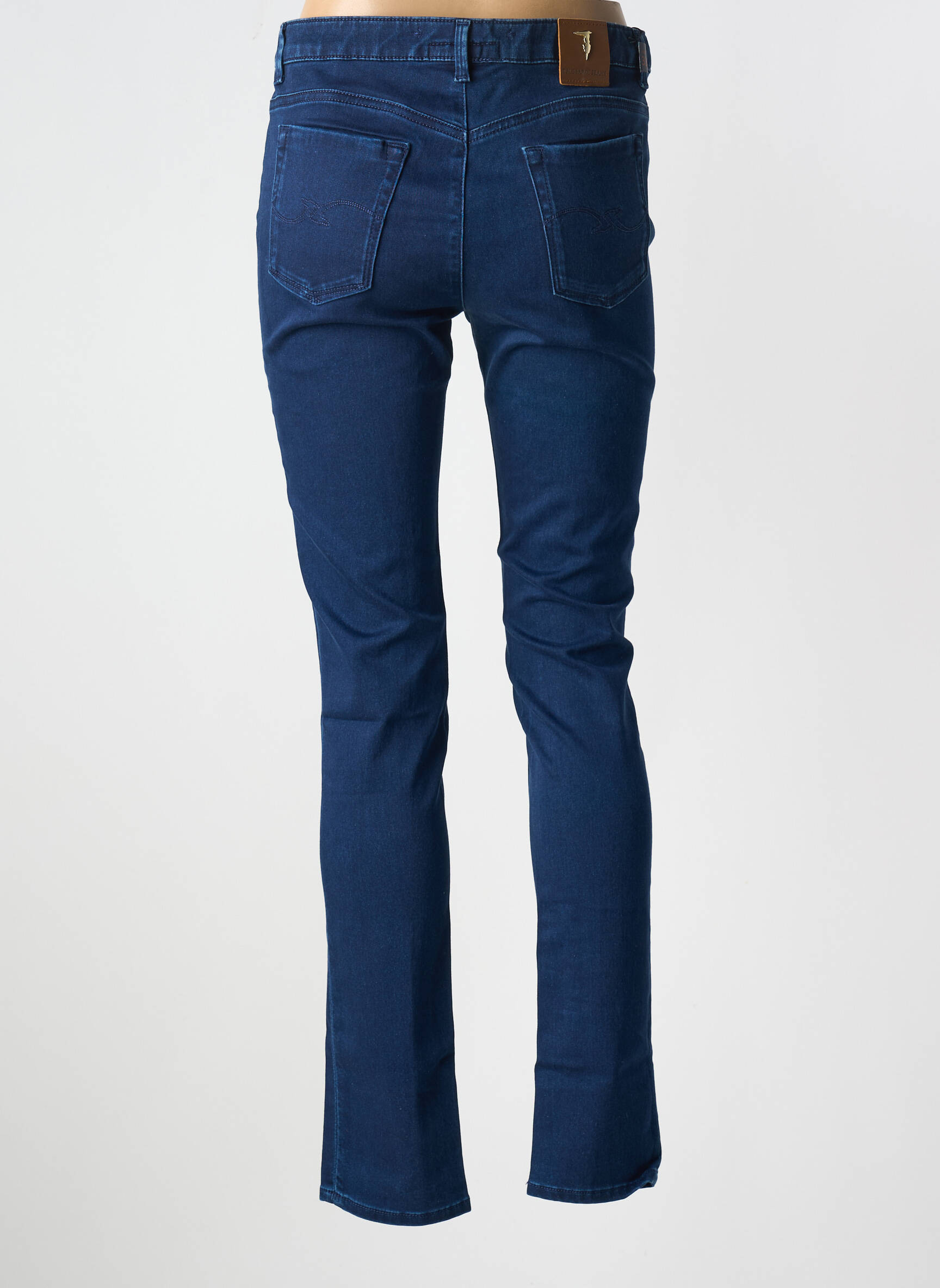 Lieknos džinsai tamprumas normala dydis mėlyna TRUSSARDI JEANS moteris