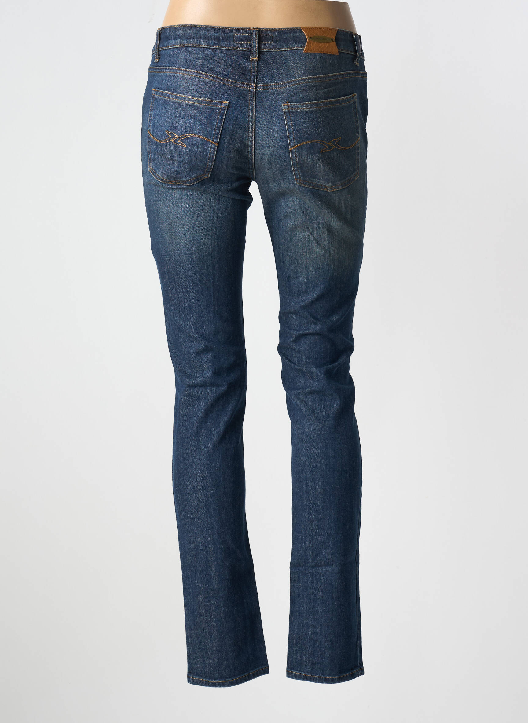 Lieknos džinsai tamprumas normala dydis mėlyna TRUSSARDI JEANS moteris
