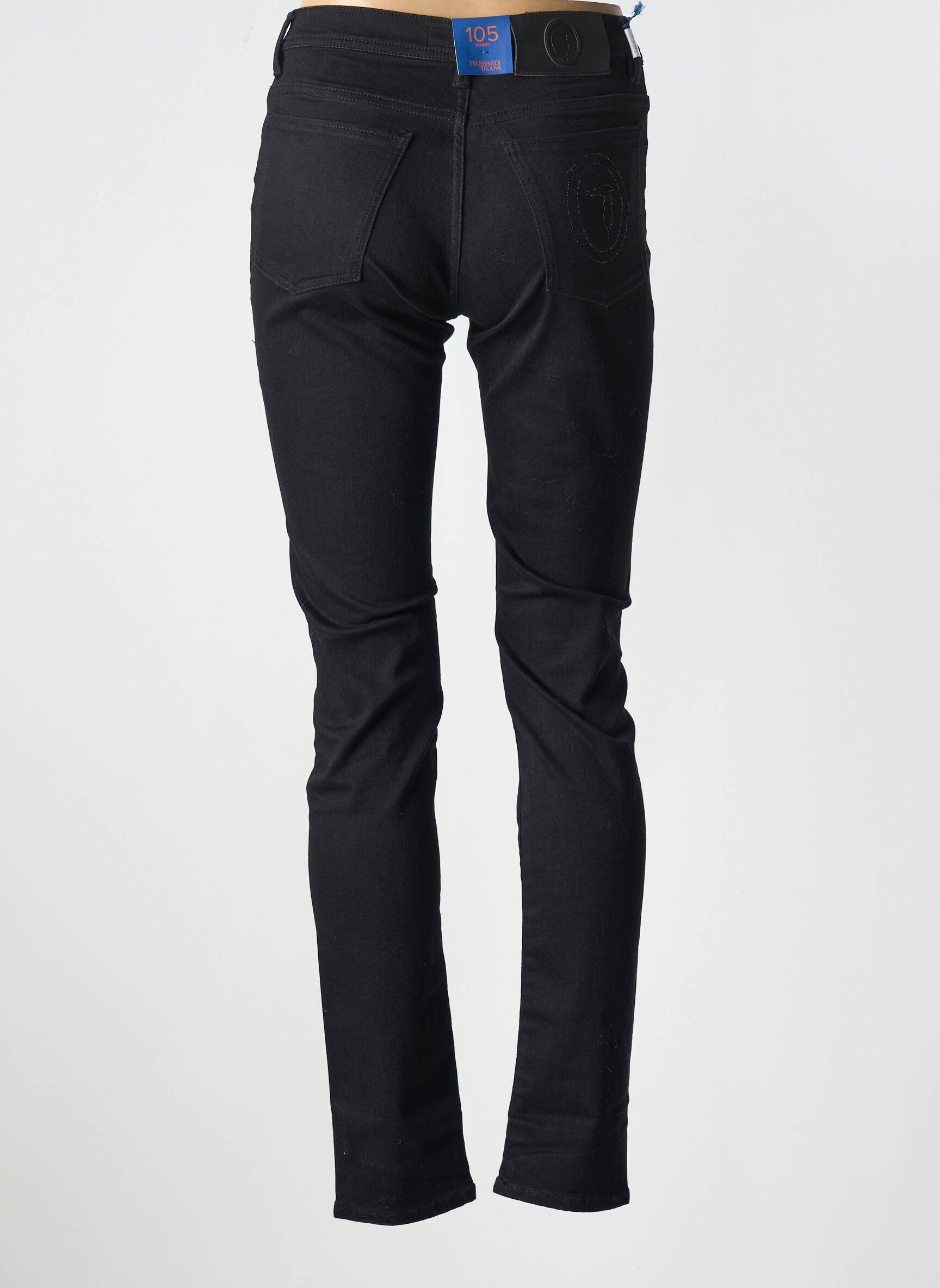 Lieknos džinsai tamprumas normala dydis juodas TRUSSARDI JEANS moteris