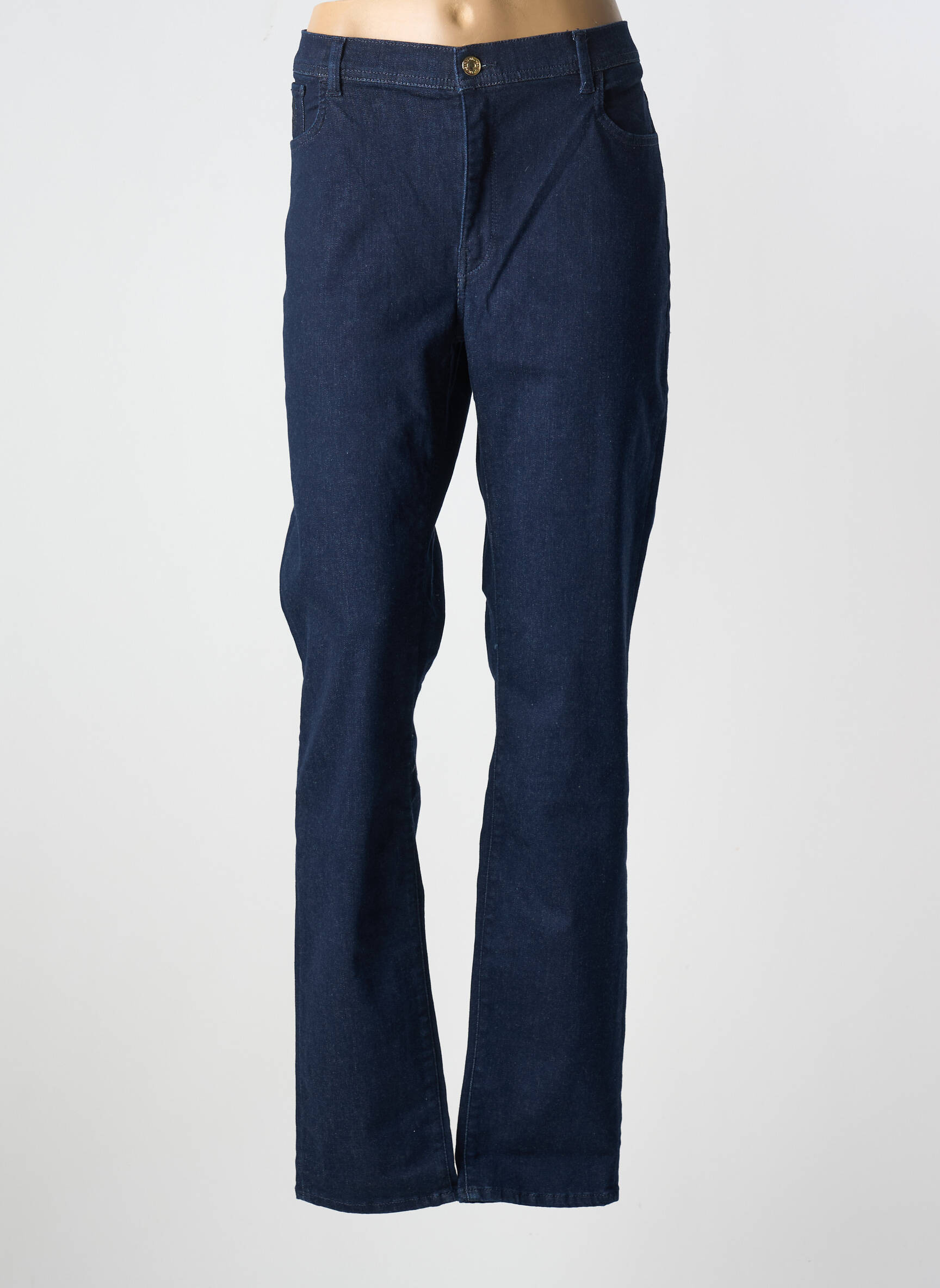 Lieknos džinsai brutinis audimas normala dydis mėlyna TRUSSARDI JEANS moteris