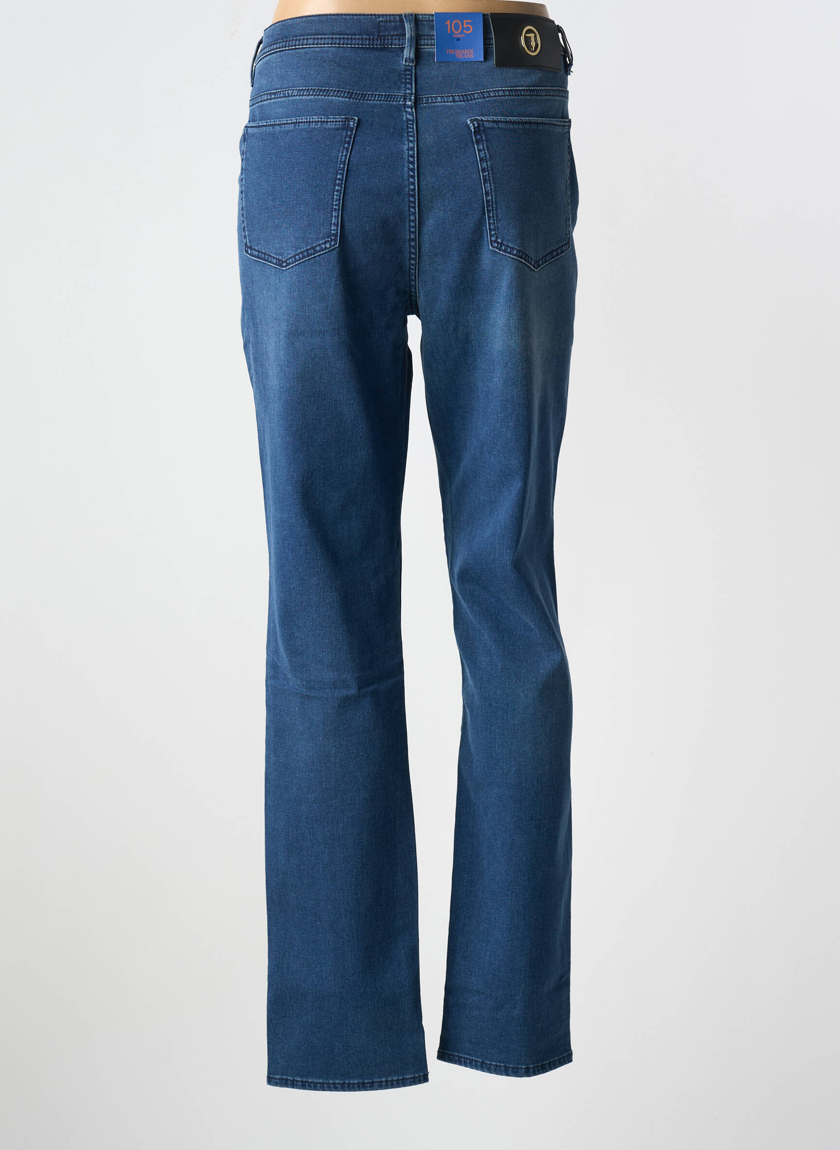 Lieknos džinsai tamprumas normala dydis mėlyna TRUSSARDI JEANS moteris