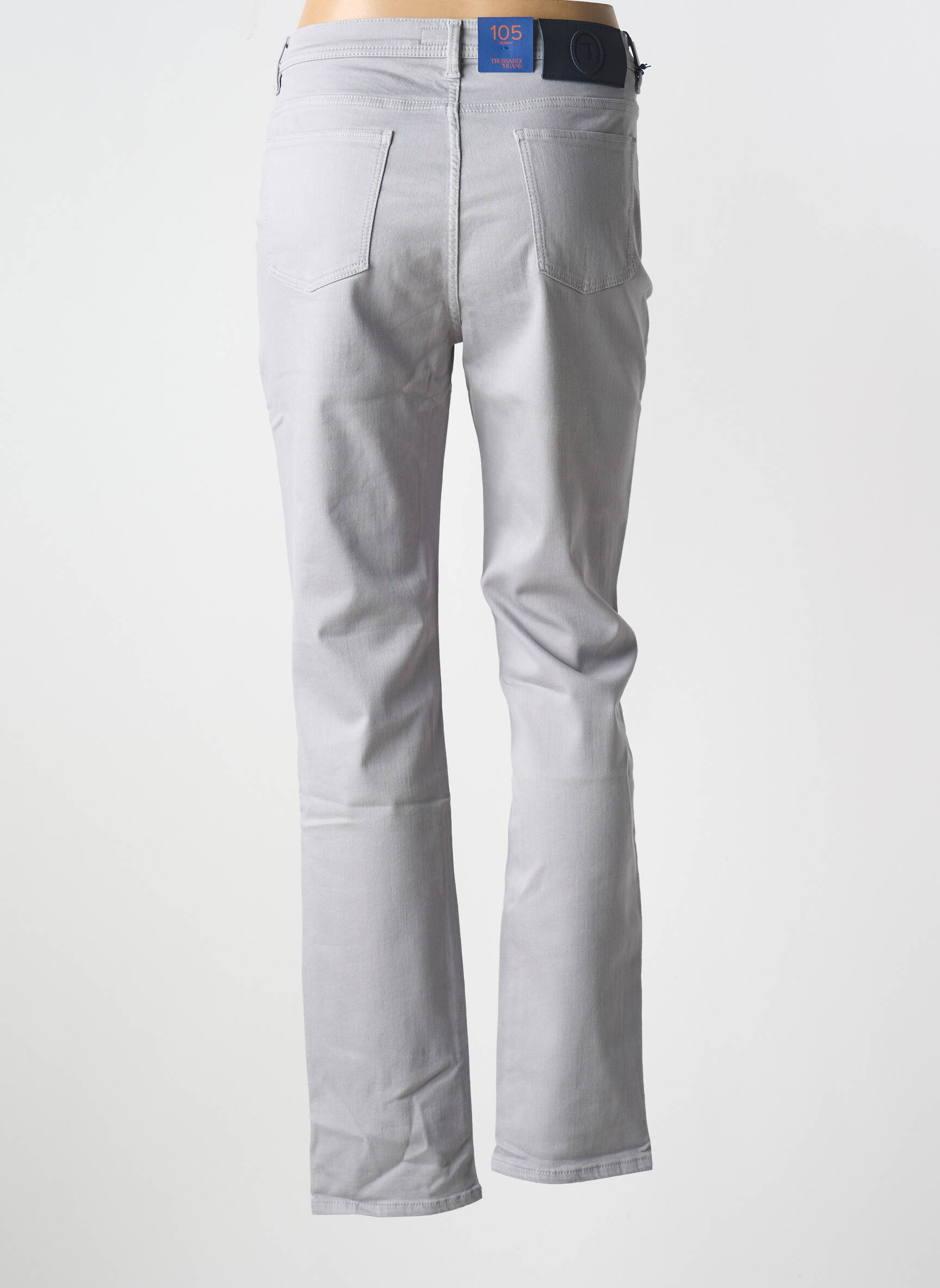 Lieknos džinsai tamprumas normala dydis pilka TRUSSARDI JEANS moteris