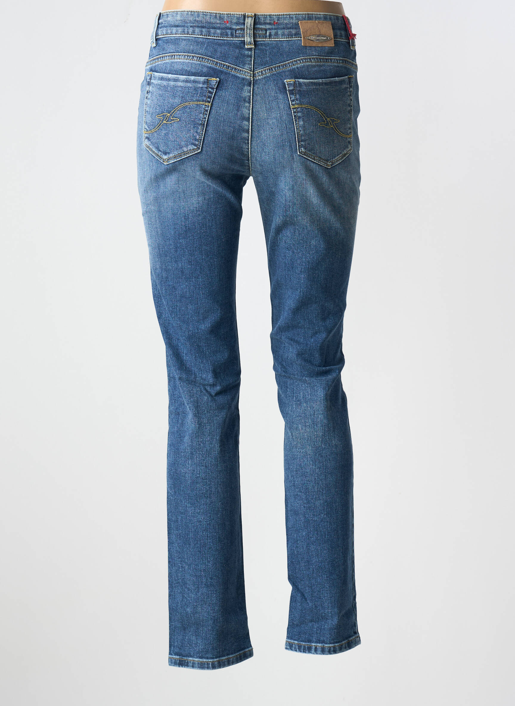 Lieknos džinsai tamprumas normala dydis mėlyna TRUSSARDI JEANS moteris