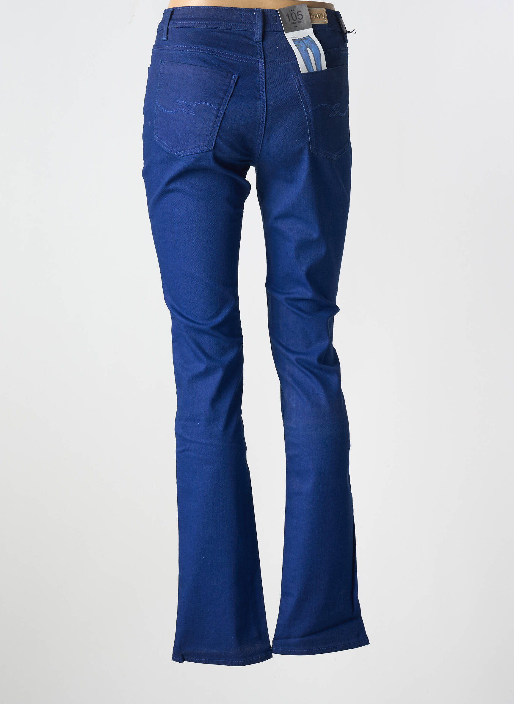 Bootcut džinsai normala dydis normala dydis mėlyna TRUSSARDI JEANS moteris