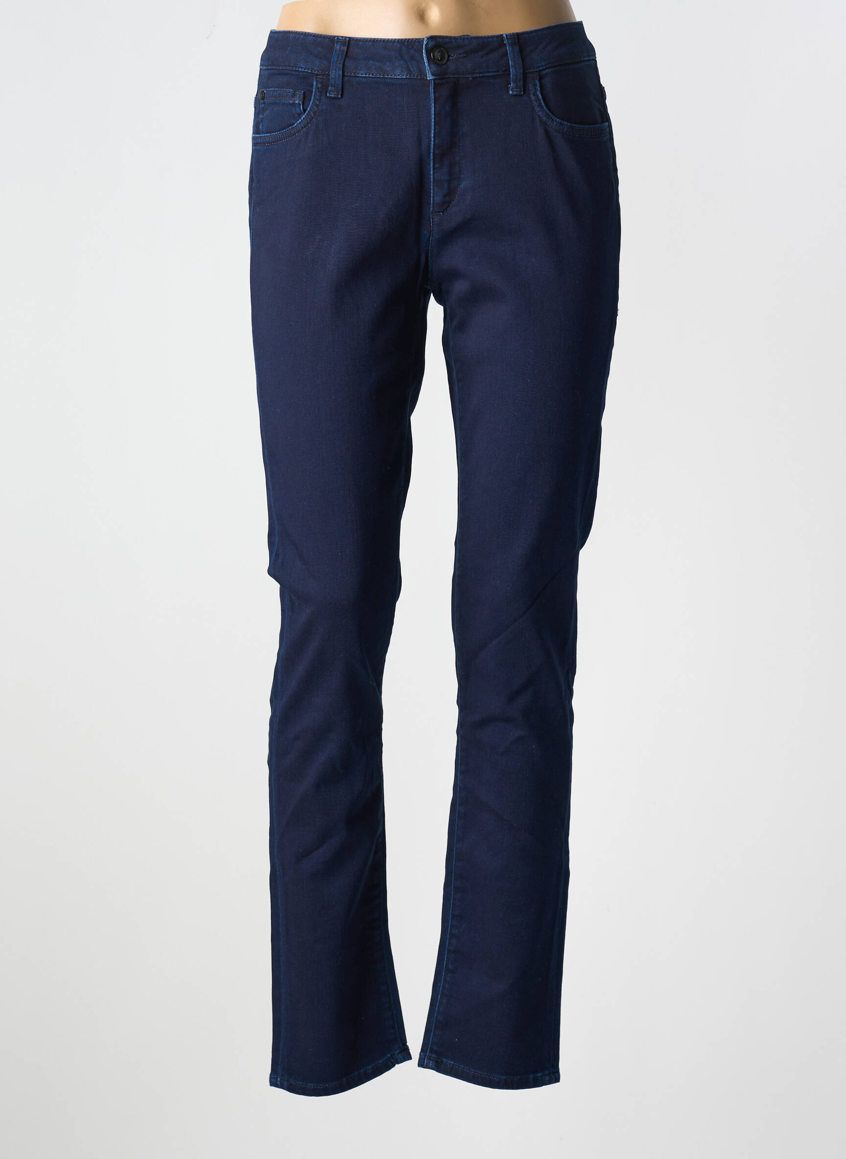 Lieknos džinsai brutinis audimas normala dydis mėlyna TRUSSARDI JEANS moteris