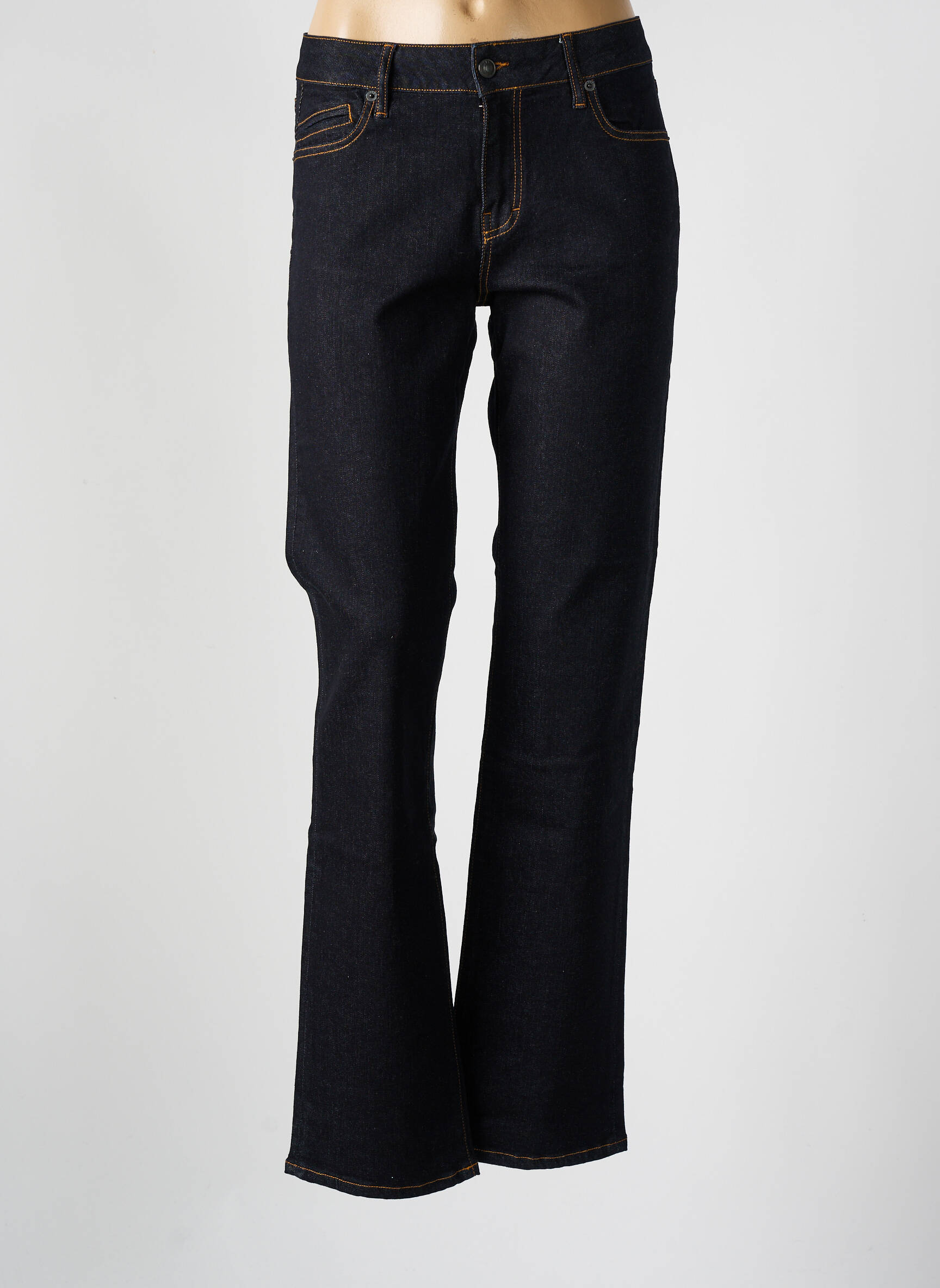 Lieknos džinsai kišenės mėlyna FIVE moteris