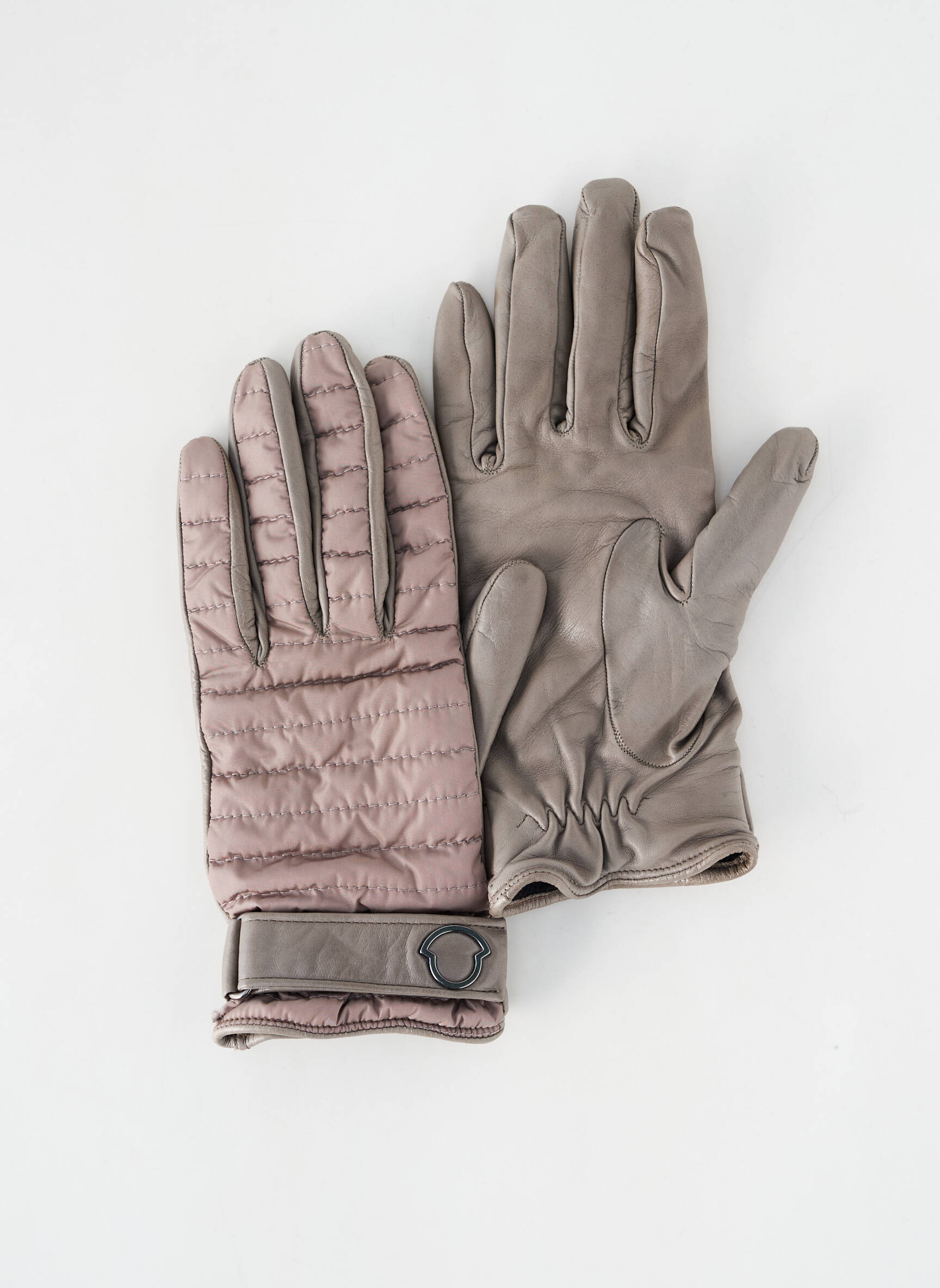 Pirštinės pamušalas pilka MONCLER moteris