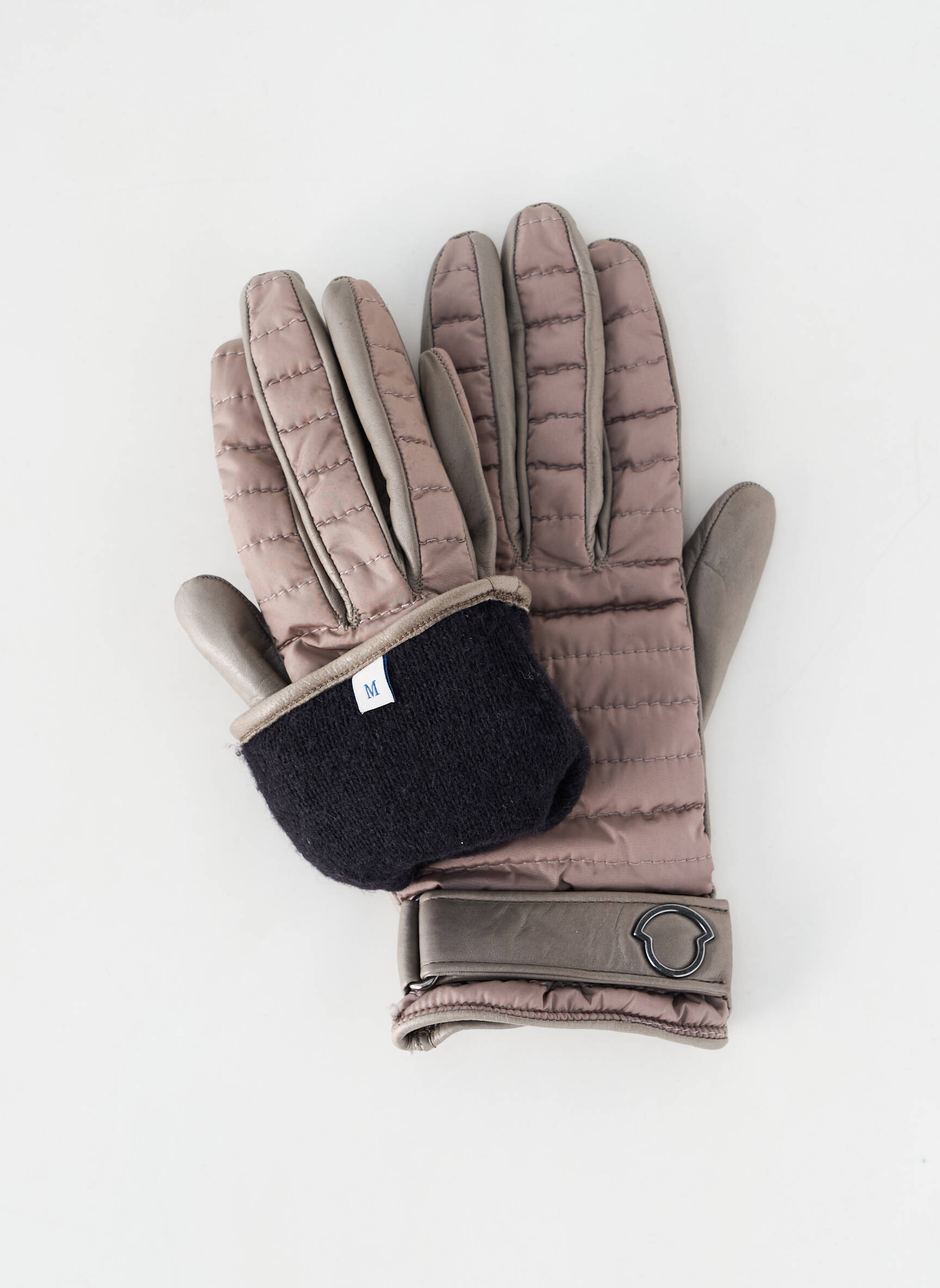Pirštinės pamušalas pilka MONCLER moteris