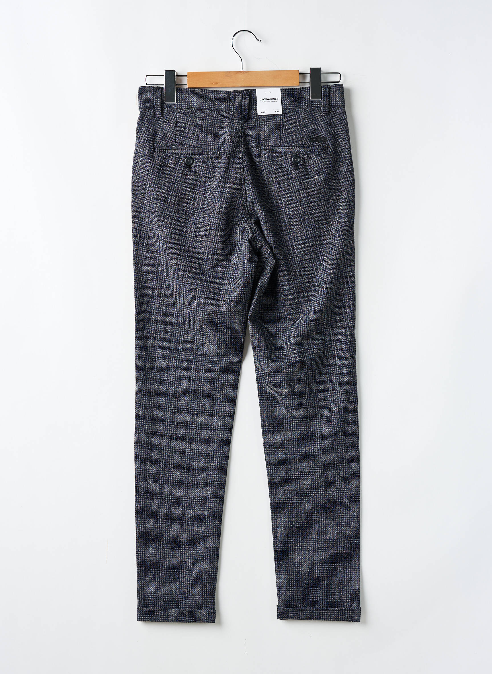 Chino kelnė galinio spausdinimo raštas normala dydis pilka JACK & JONES vyras