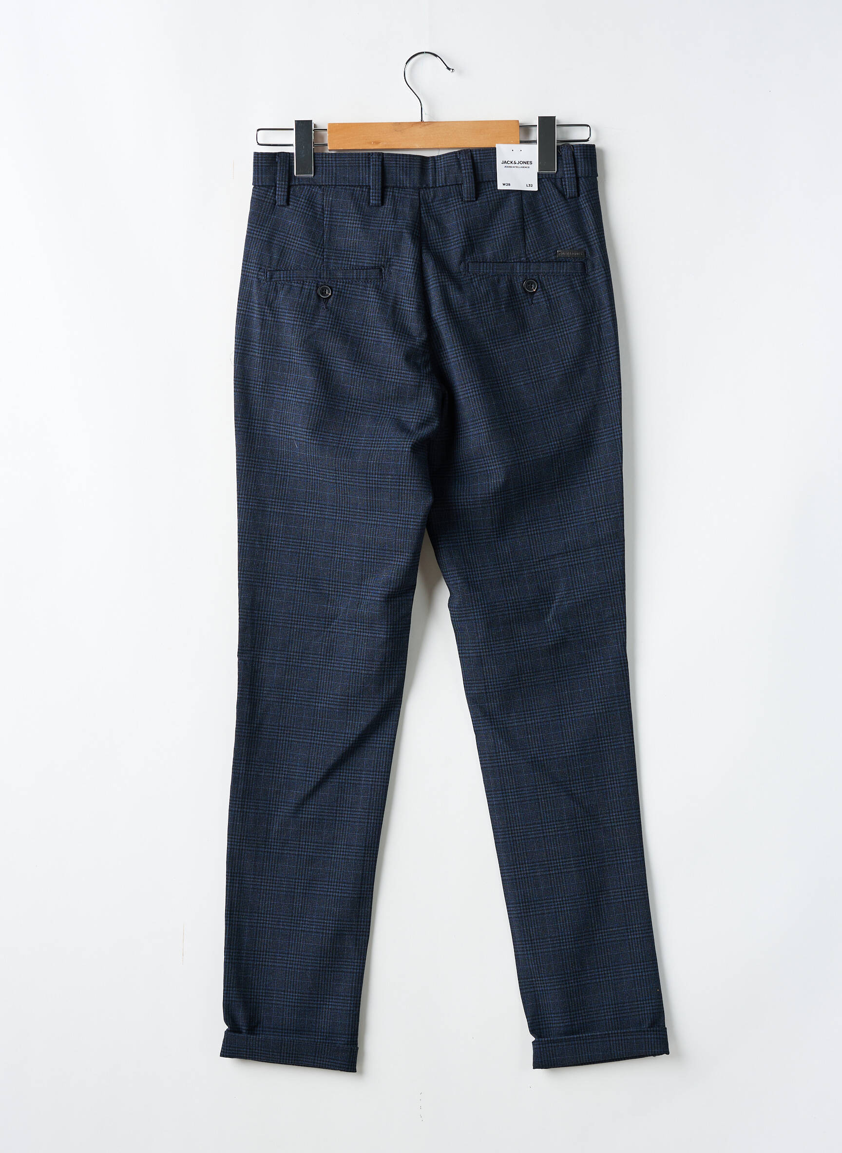 Tiesi kelnė tiesi kirpimas mėlyna JACK & JONES vyras