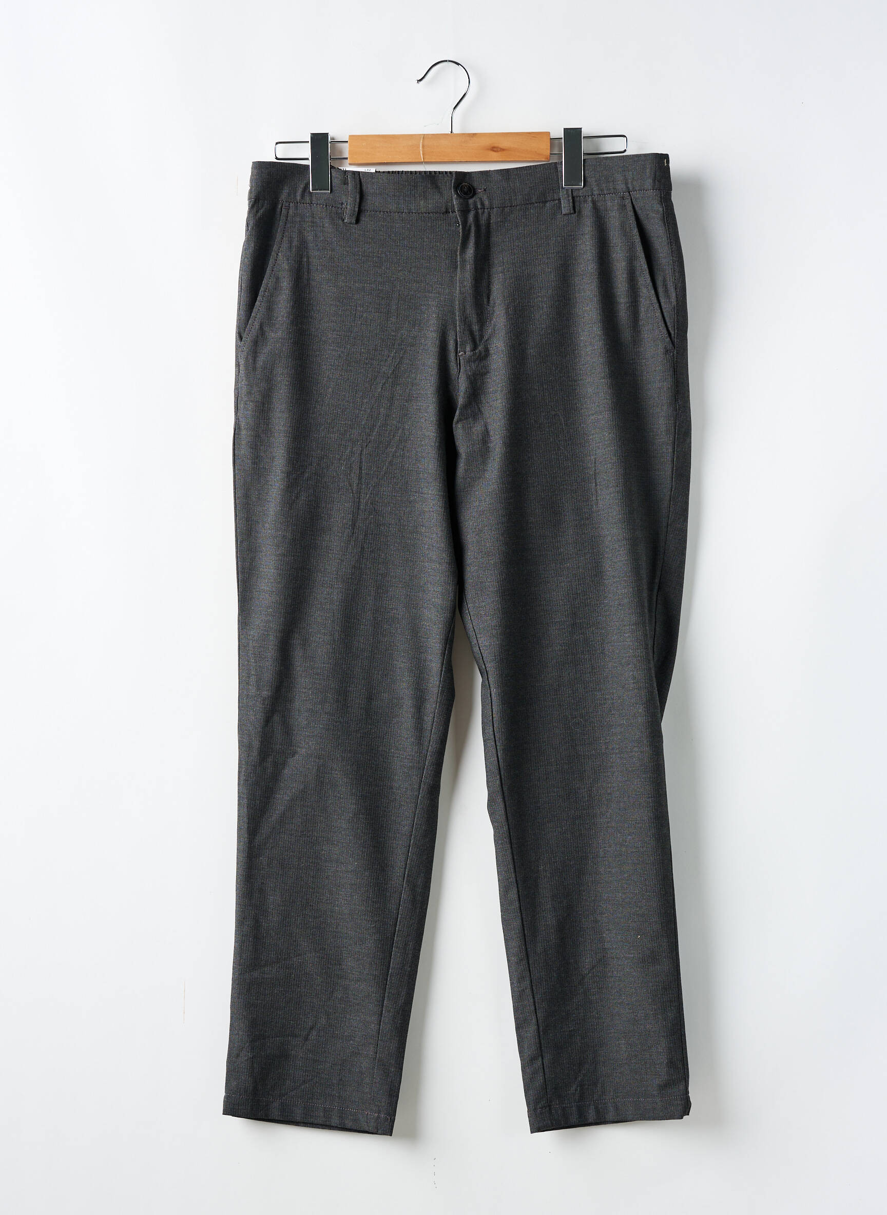 Tiesi kelnė tiesi kirpimas aukšta talija pilka JACK & JONES vyras