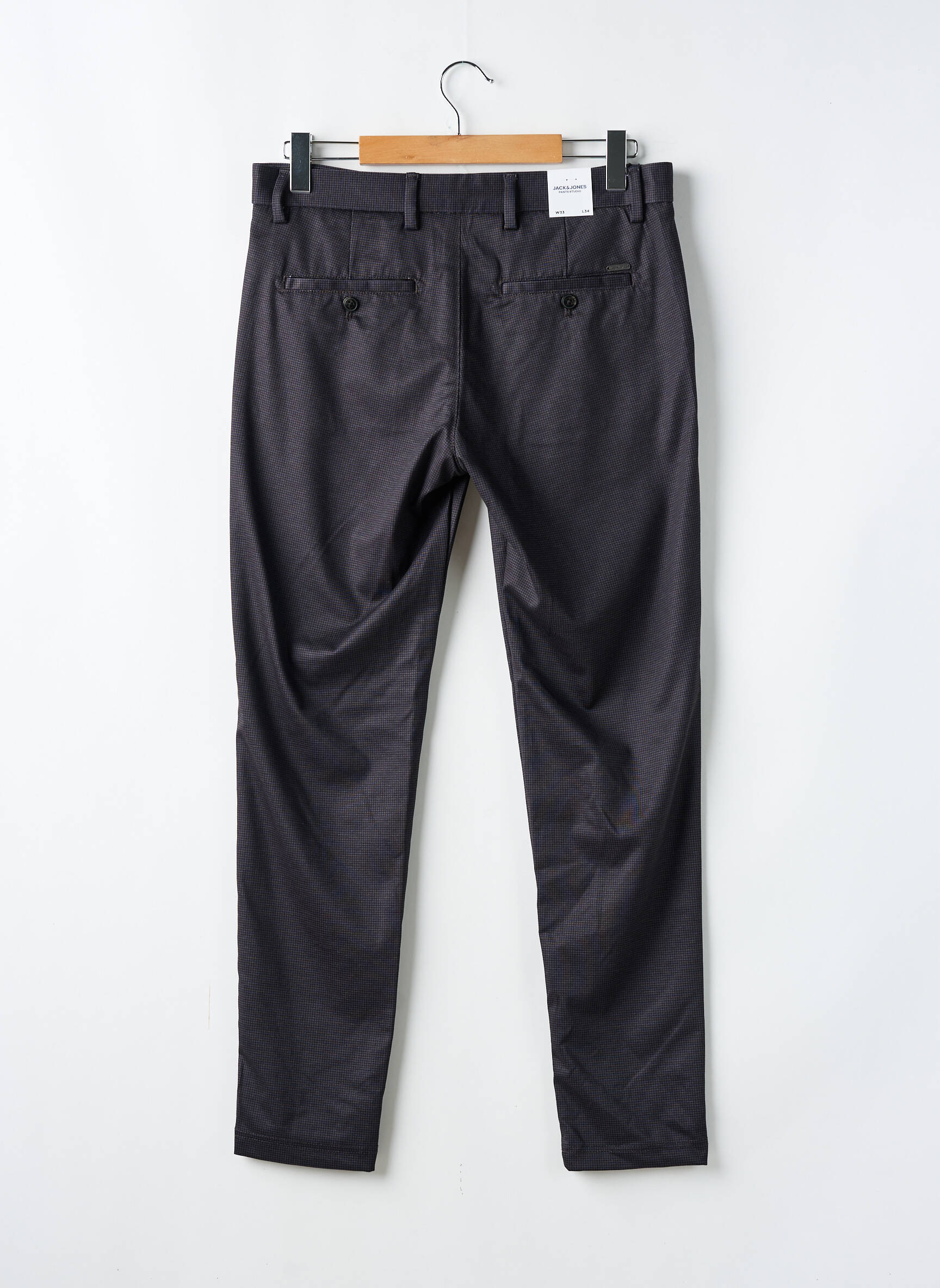 Tiesi kelnė tiesi kirpimas pilka JACK & JONES vyras