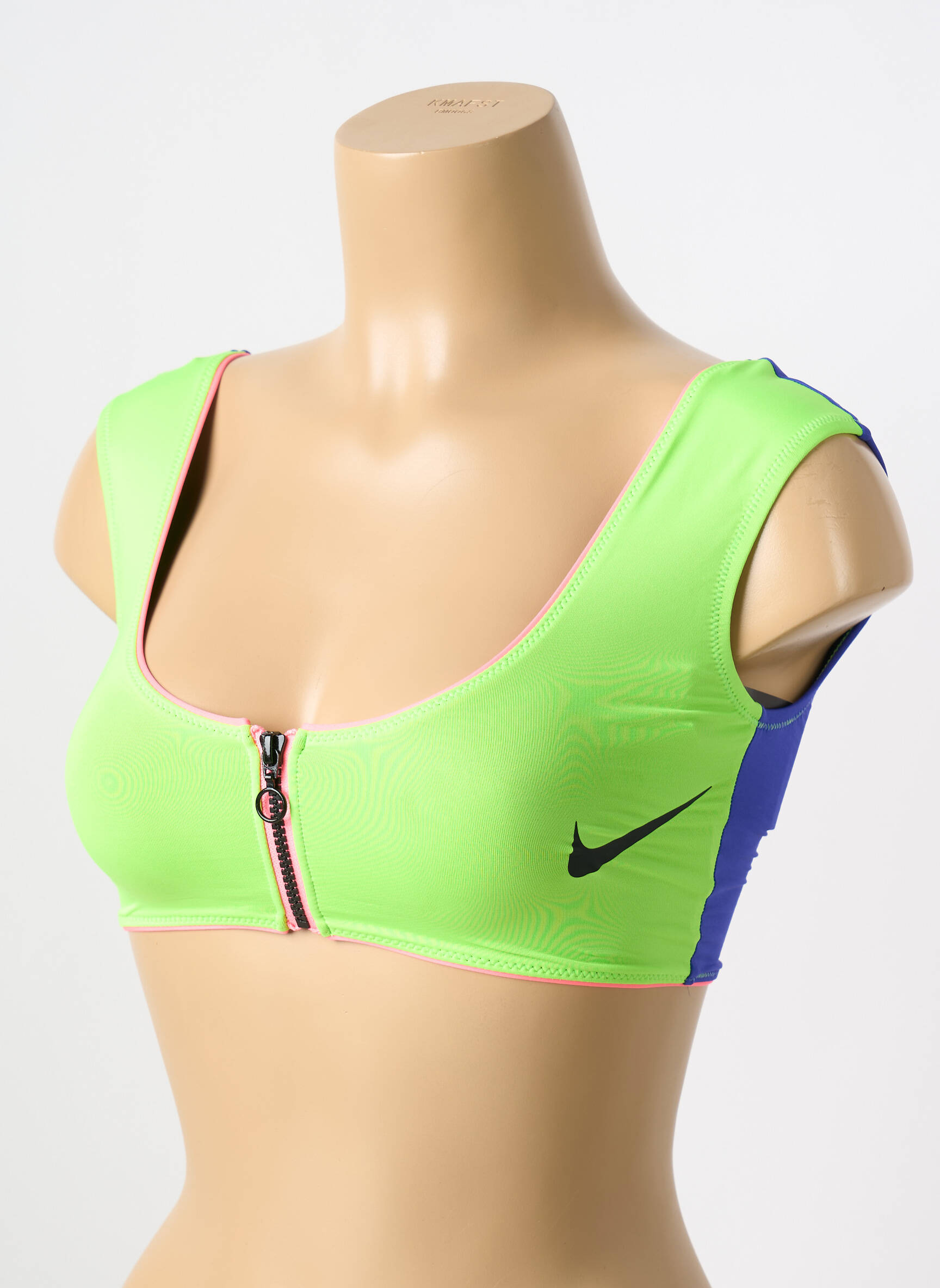 Liemenėlė be rėmo liemenėlės (moteriškos) žalias NIKE moteris