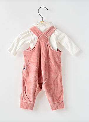 Kelnaičių rinkinys apatinė dalis siaura rožinė PETIT BATEAU mergina