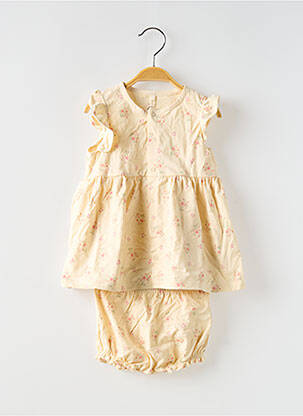 Šortų rinkinys gėlių raštas bežinis PETIT BATEAU mergina