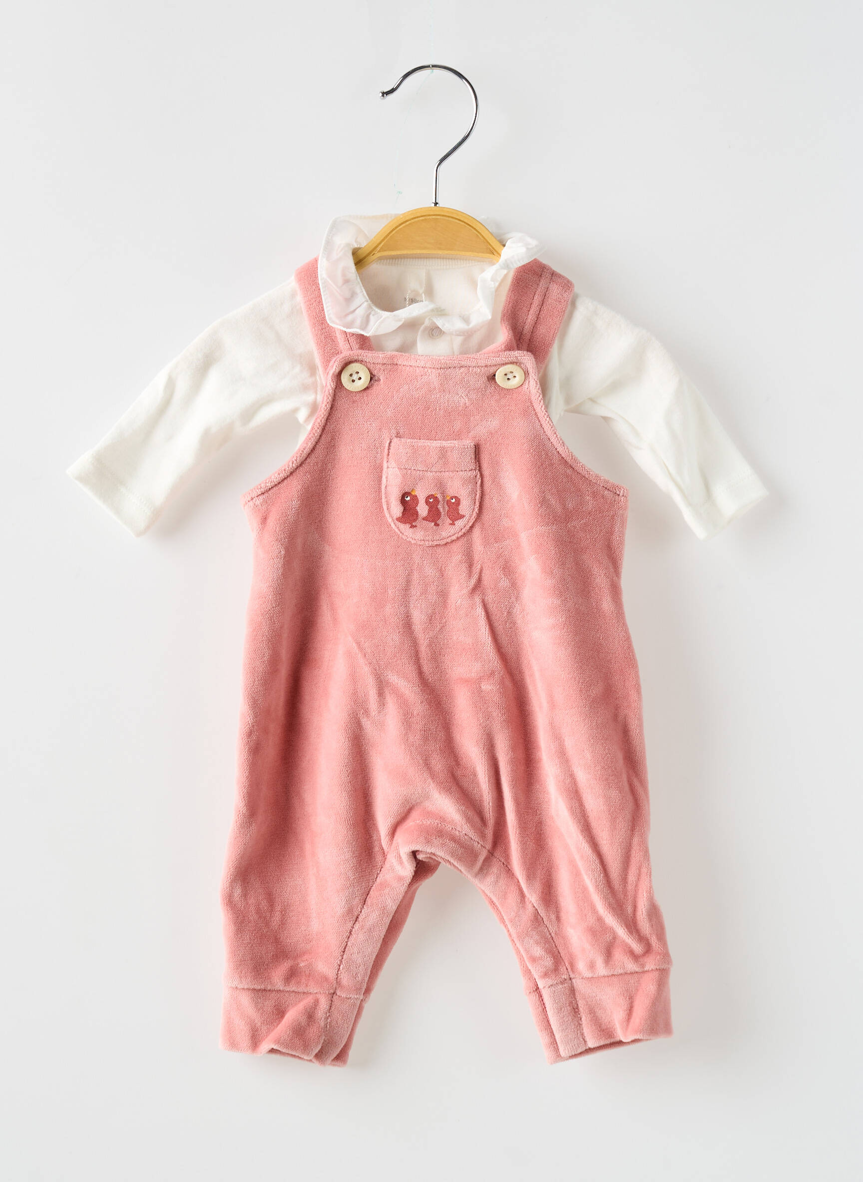 Kelnaičių rinkinys t-marškiniai tipo viršus rožinė PETIT BATEAU mergina