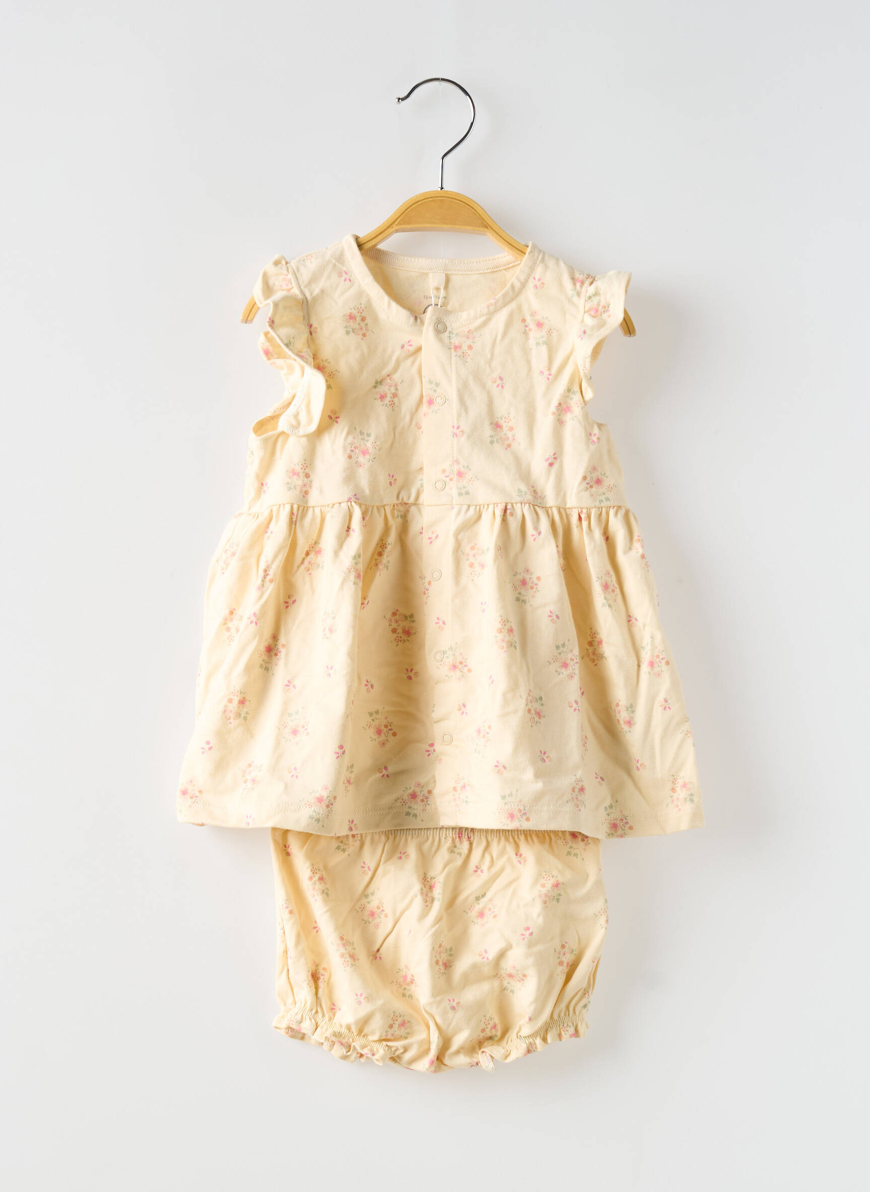 Šortų rinkinys gėlių raštas bežinis PETIT BATEAU mergina