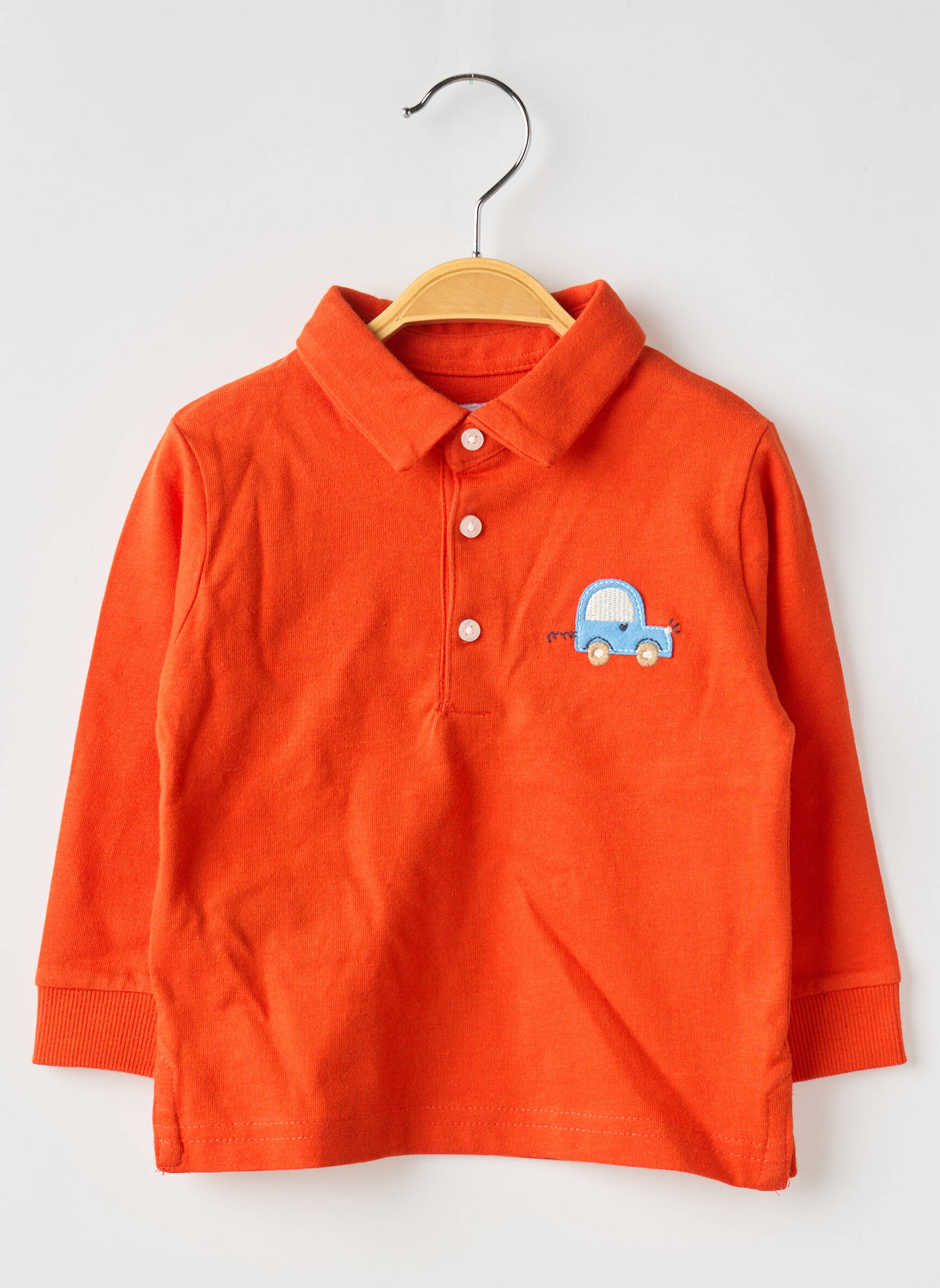 Polo ilgos rankovės ilgos rankovės oranžinė MAYORAL berniukas