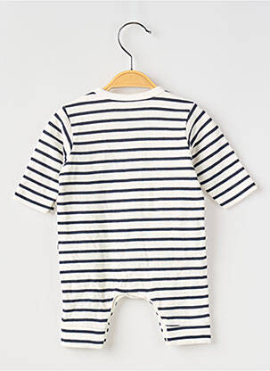 Kombinezonas centrinė iškirptė ilgos rankovės mėlyna PETIT BATEAU berniukas