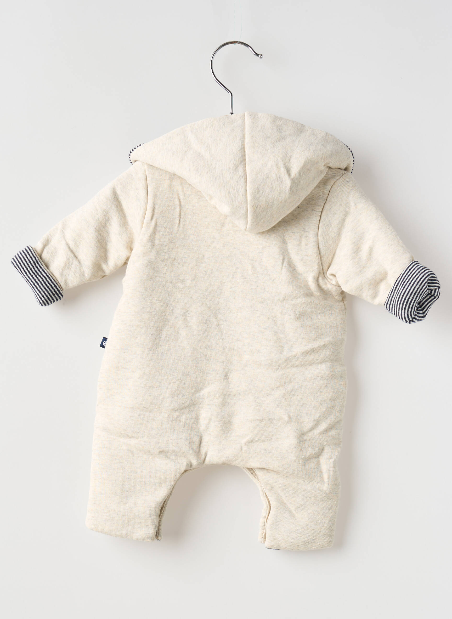 Kombinezonas centrinė iškirptė ilgos rankovės mėlyna PETIT BATEAU berniukas