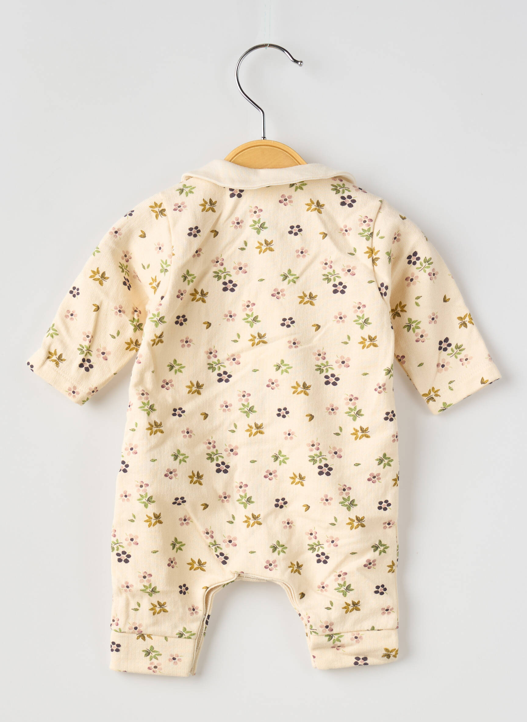 Pižama col claudine bežinis PETIT BATEAU mergina