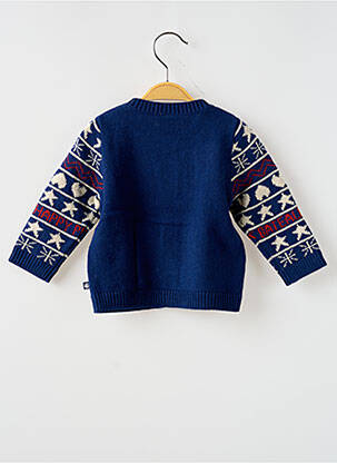 Ilgų rankovių liemenė fantazijos raštas mėlyna PETIT BATEAU vaikas