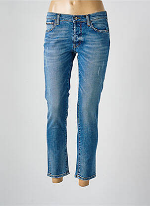Lieknos džinsai nusidėvėjęs ir išblukęs efektas maža dydžio mėlyna HEARTLESS JEANS moteris