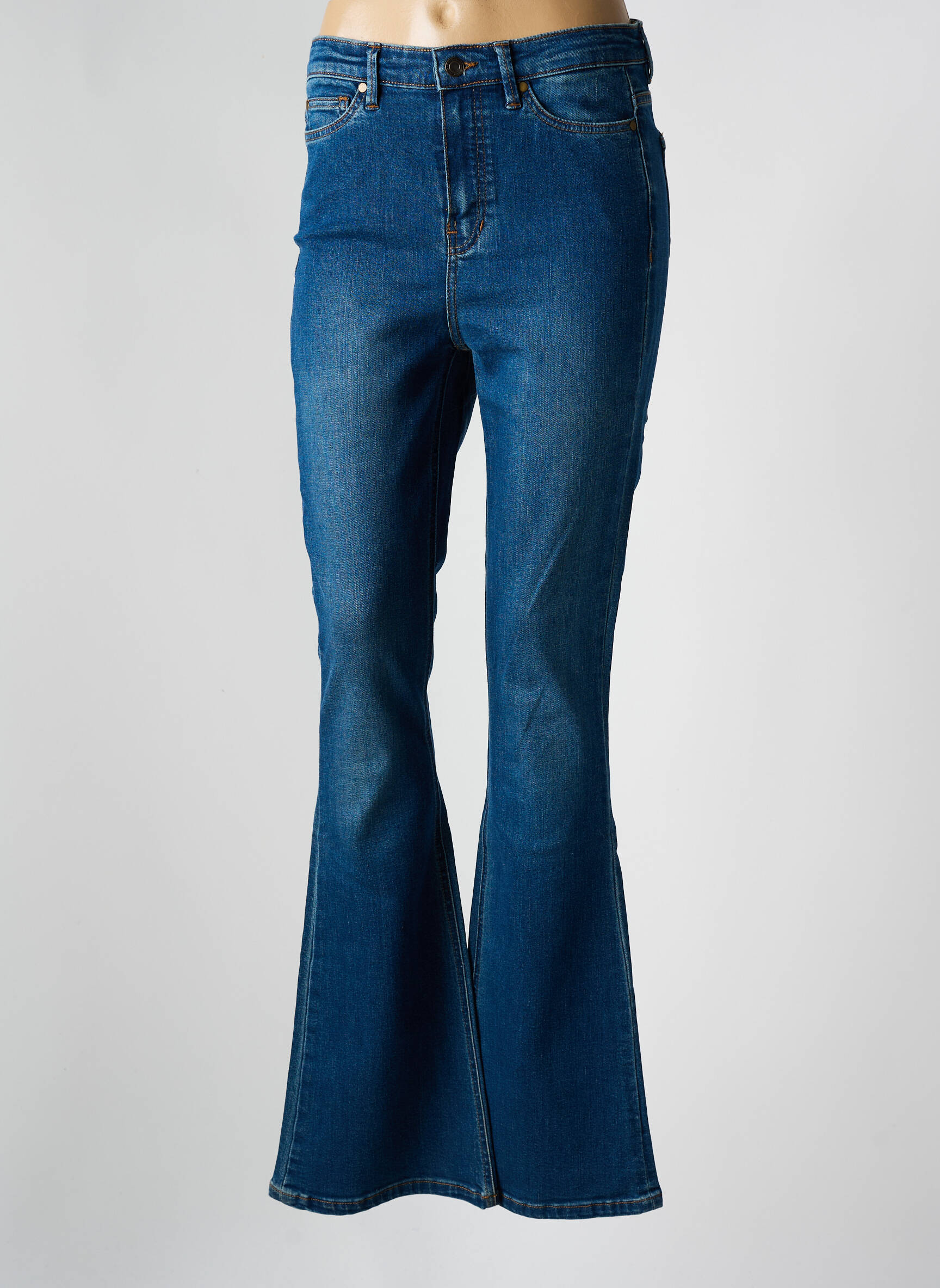 Bootcut džinsai normala dydis normala dydis mėlyna LA PETITE FRANCAISE moteris