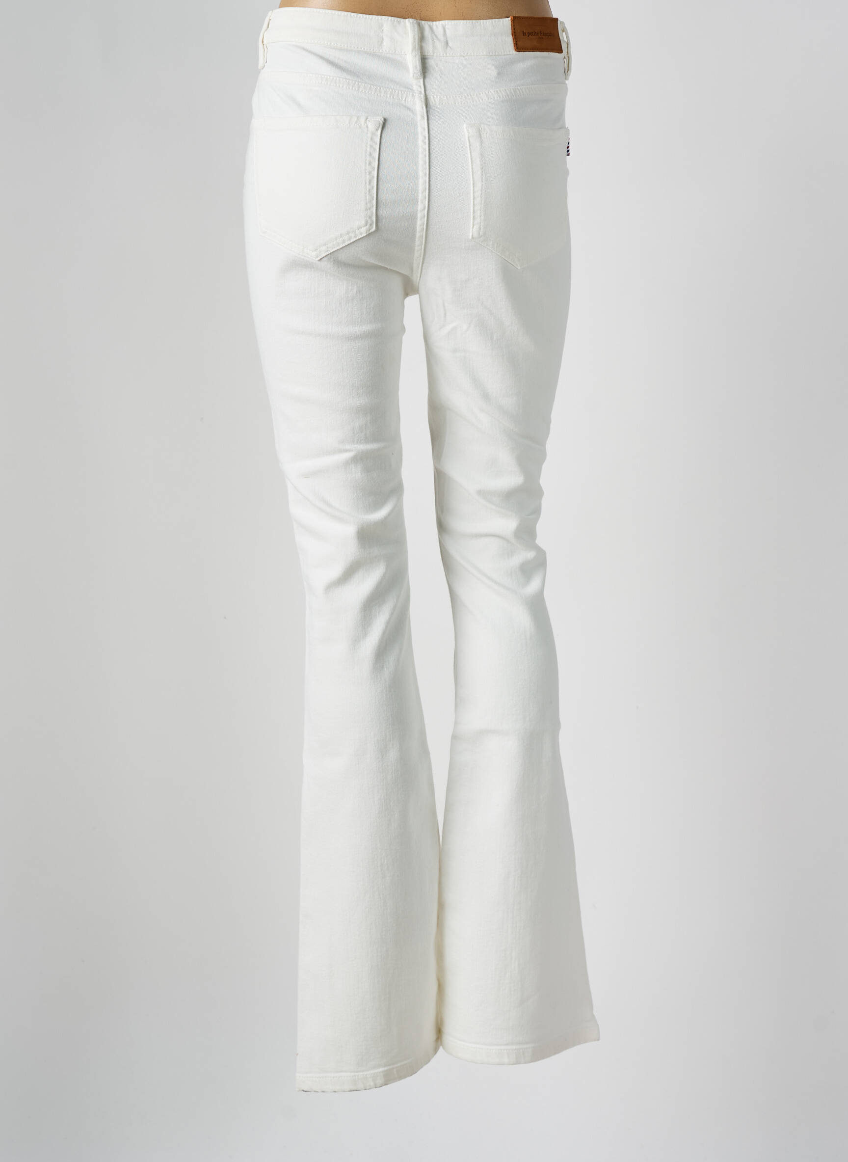 Bootcut džinsai aukšta talija aukšta talija bežinis LA PETITE FRANCAISE moteris