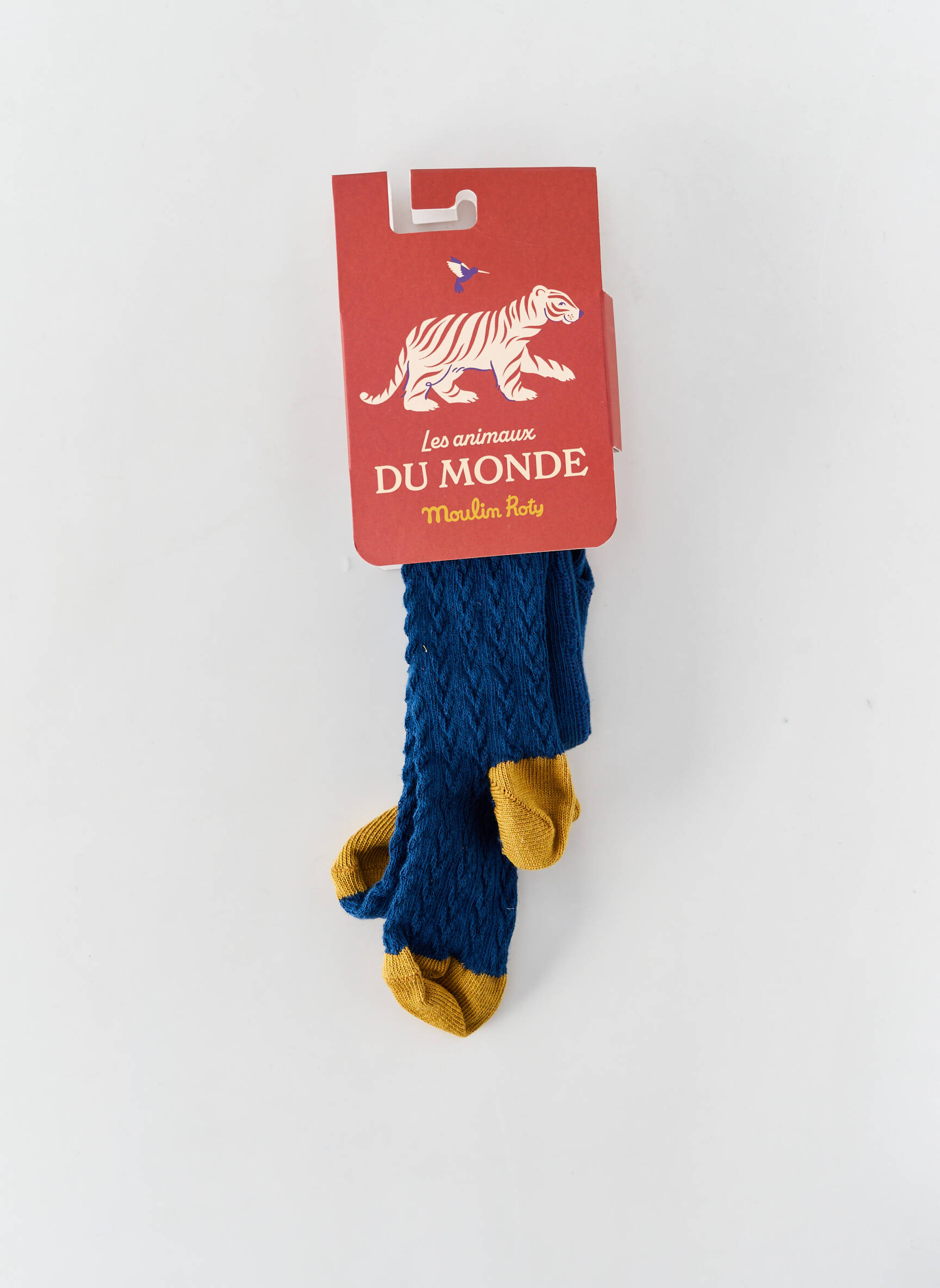 Kojinės tamprumas mėlyna MOULIN ROTY mergina