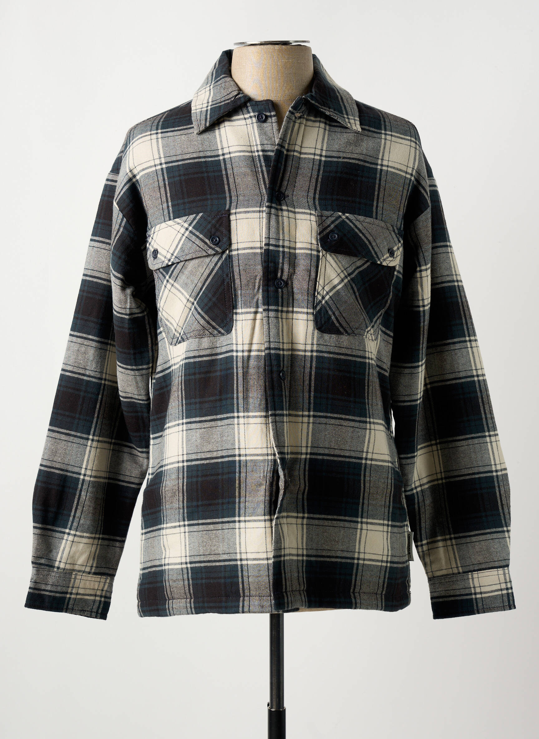 Kasdienis švarkas tiesi kirpimas mėlyna JACK & JONES vyras
