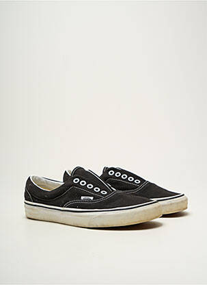 Slip-on batai apvalus mygtukas plokščias kulnas iki 3 cm juodas VANS moteris