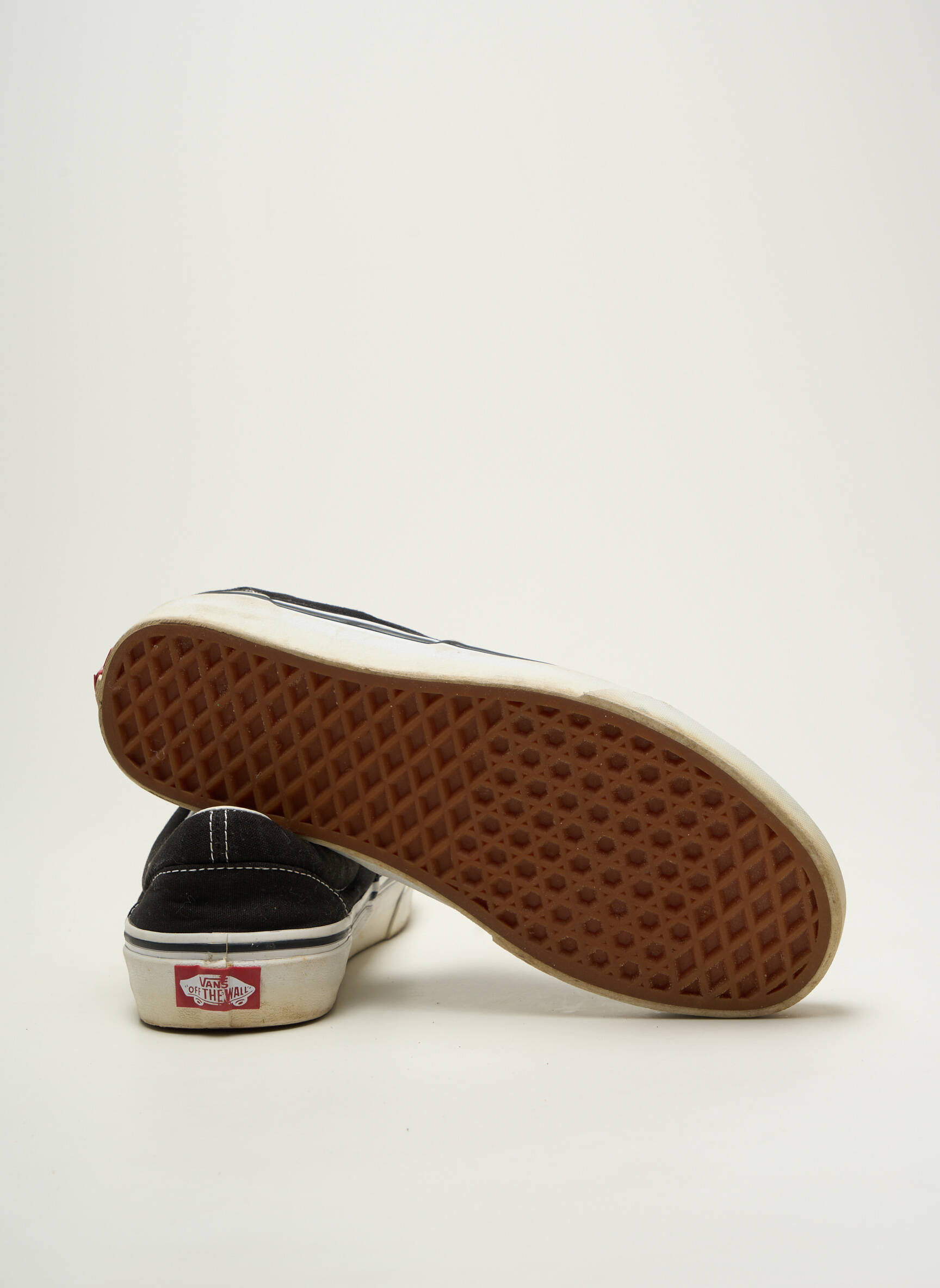 Slip-on batai apvalus mygtukas plokščias kulnas iki 3 cm juodas VANS moteris