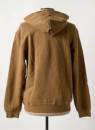 Kapišonas kišenės ilgos rankovės rudas JACK & JONES vyras