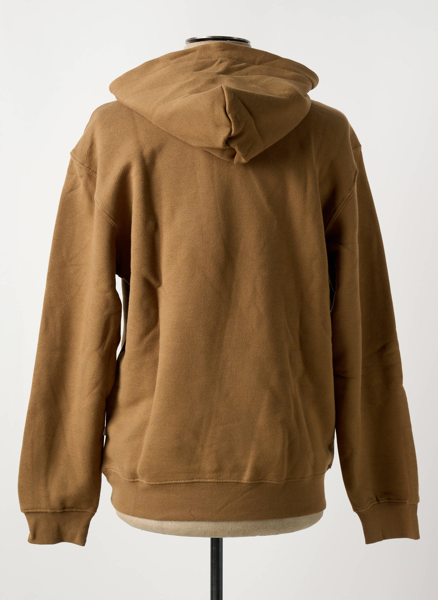 Kapišonas kišenės ilgos rankovės rudas JACK & JONES vyras