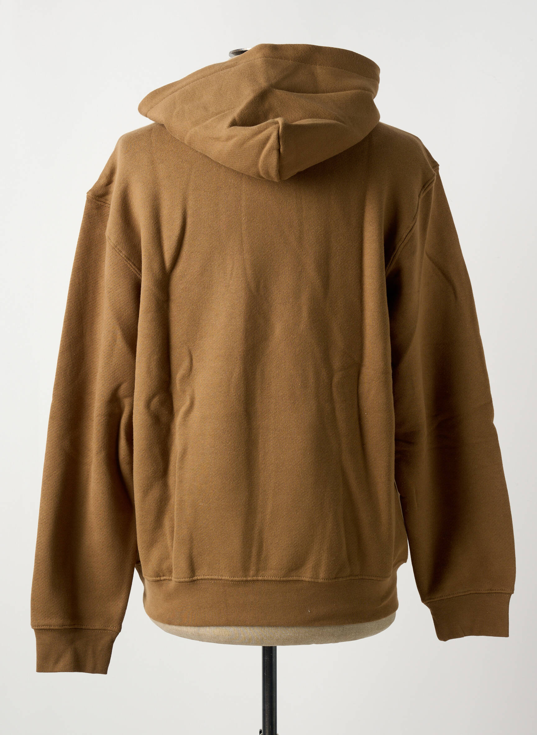 Kapišonas kišenės ilgos rankovės rudas JACK & JONES vyras
