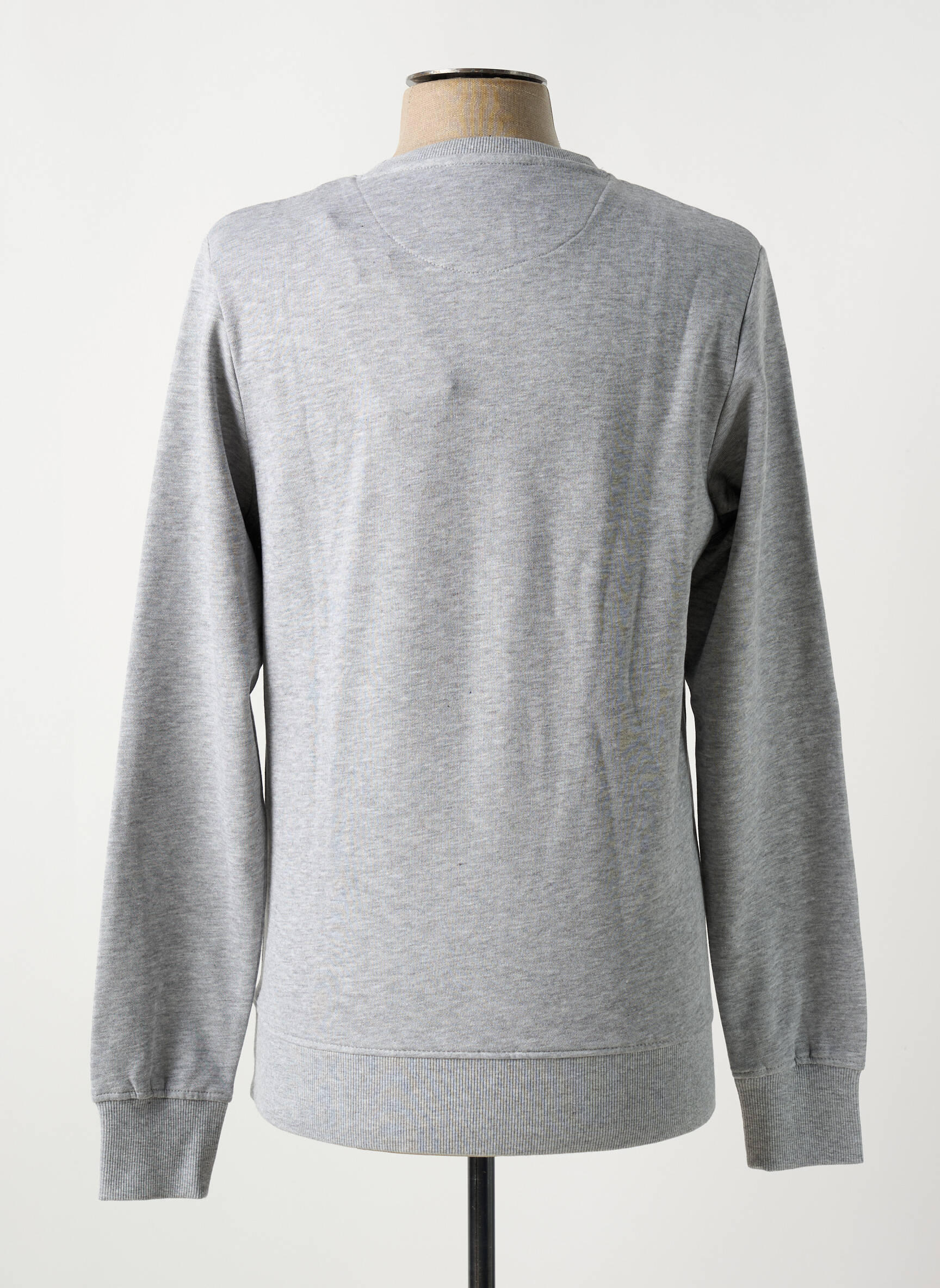 Mikroskopas floqué serigrafija ilgos rankovės pilka JACK & JONES vyras