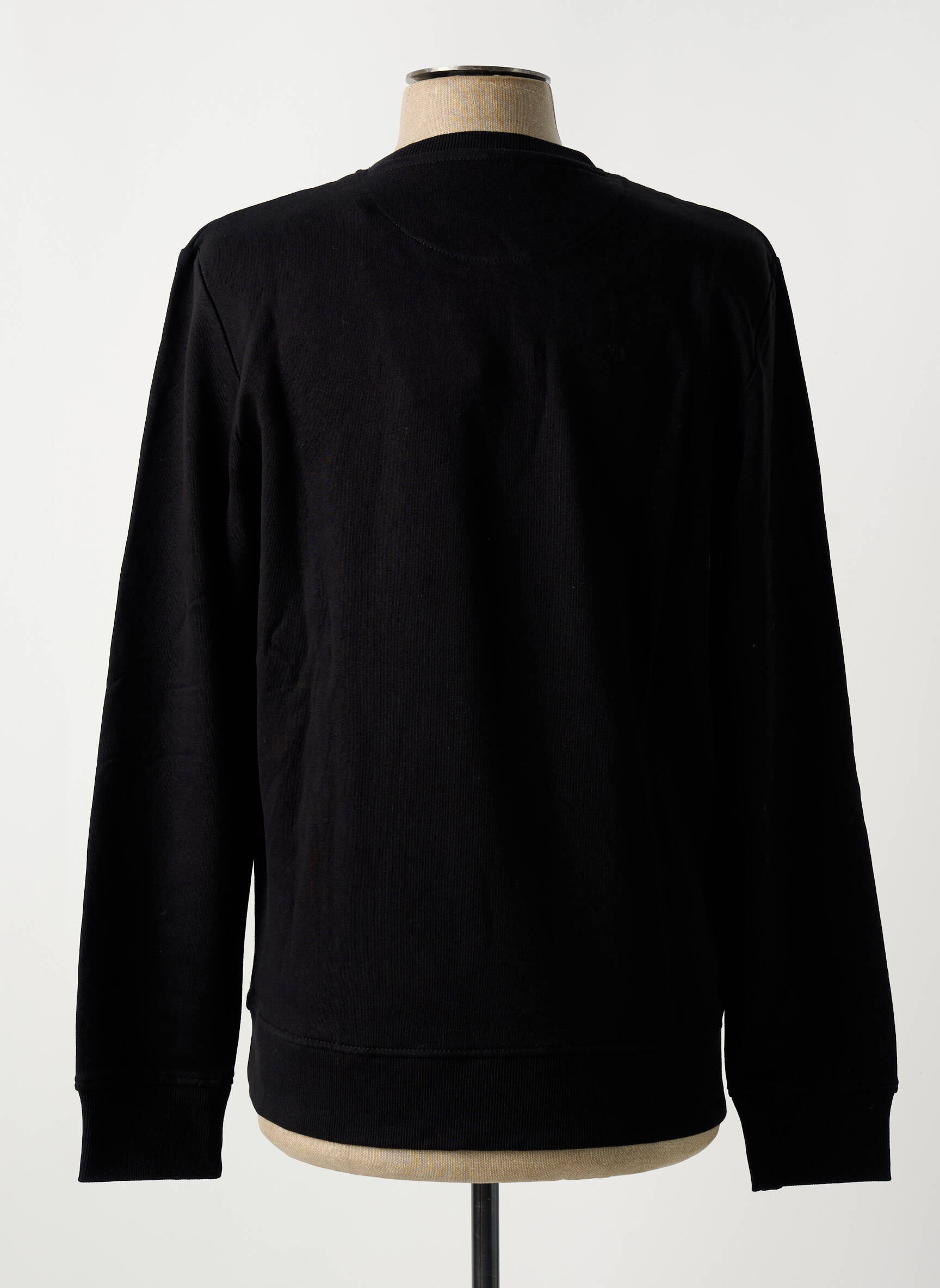 Mikroskopas floqué serigrafija ilgos rankovės juodas JACK & JONES vyras