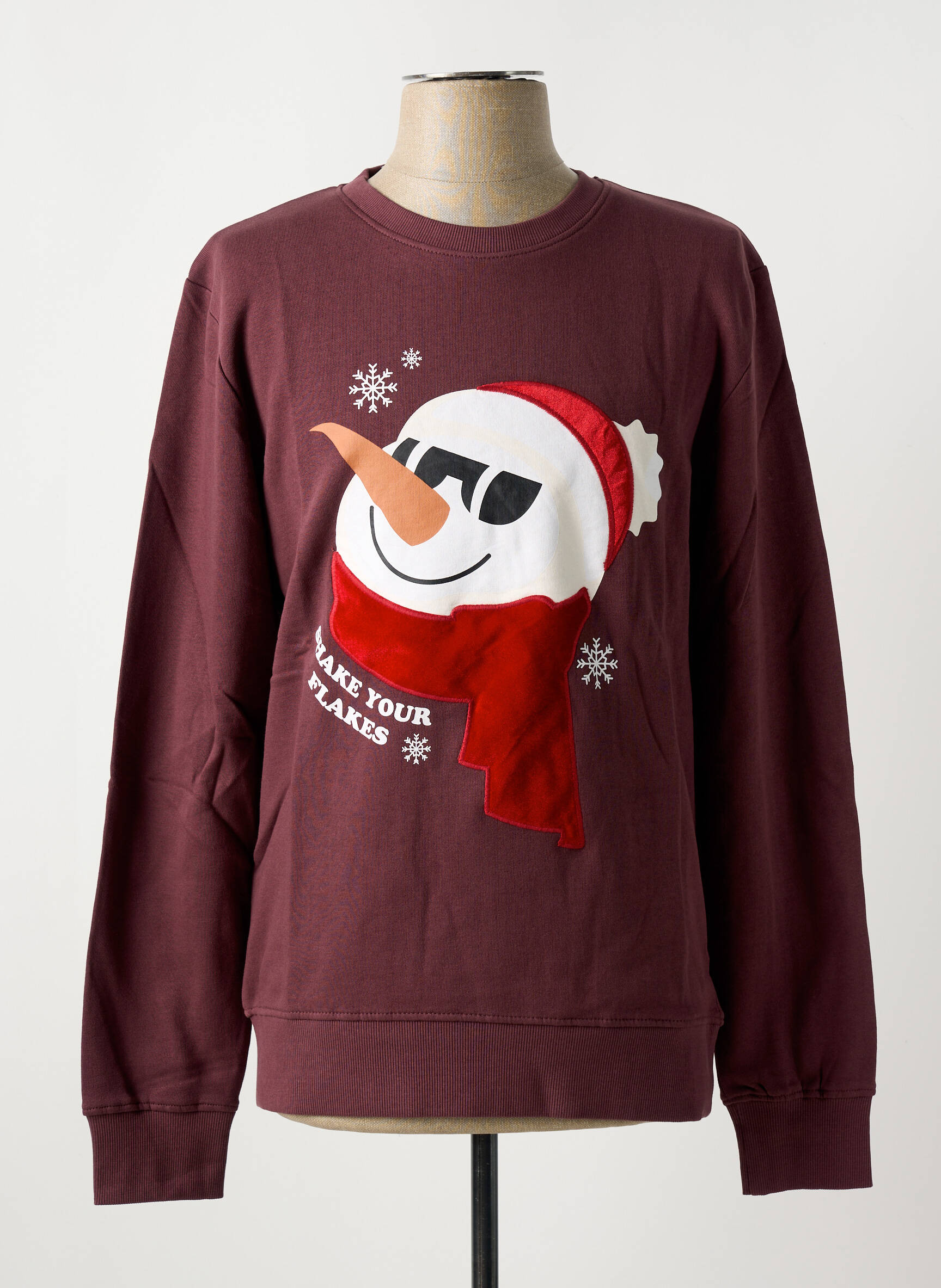 Mikroskopas floqué serigrafija ilgos rankovės violetinis JACK & JONES vyras