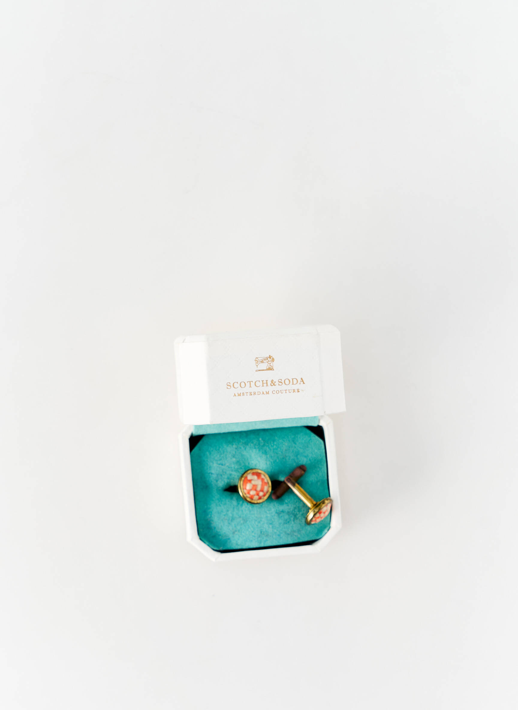 Įvairūs priedai fantazijos raštas oranžinė SCOTCH & SODA vyras